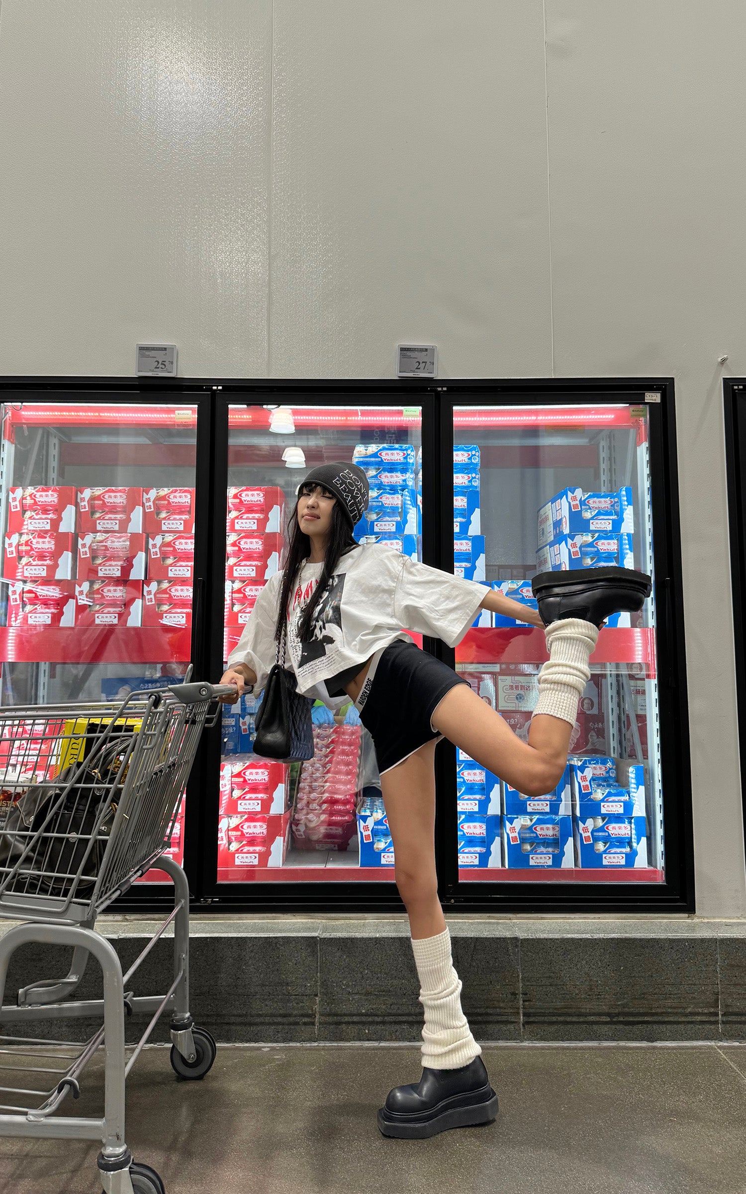 WARDEN EDGE ストリートウェア重ね着にぴったりのコントラストウエストバンドミニショーツ