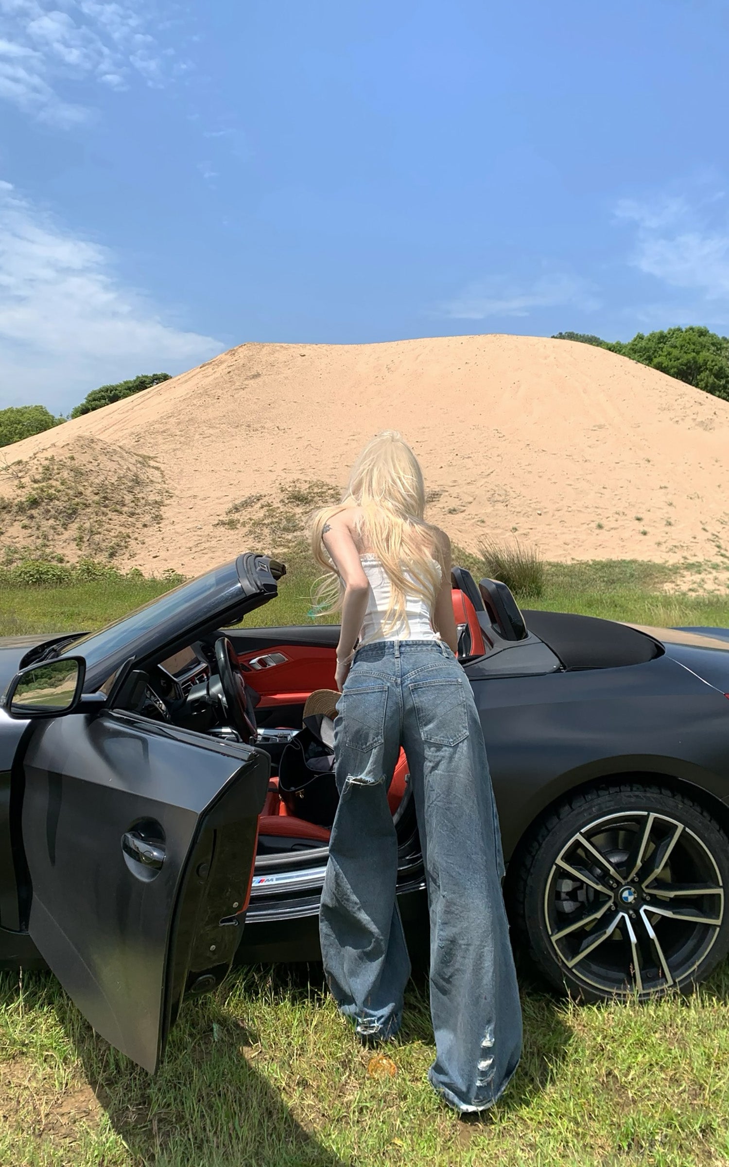 Rase le sol Bustier Bodysuit - PINKPARKS