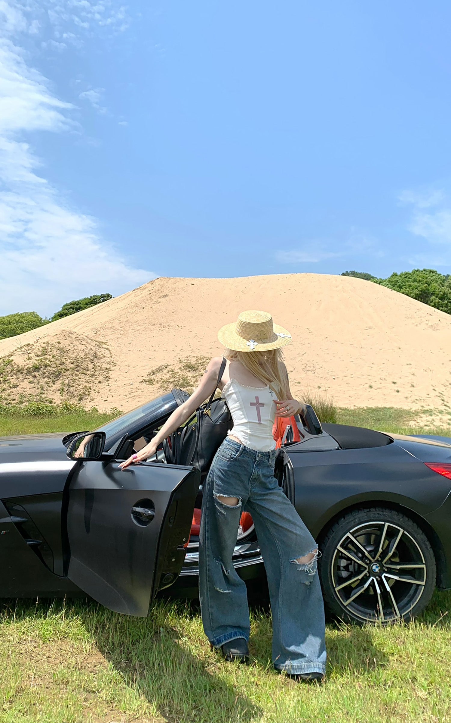 Rase le sol Bustier Bodysuit - PINKPARKS