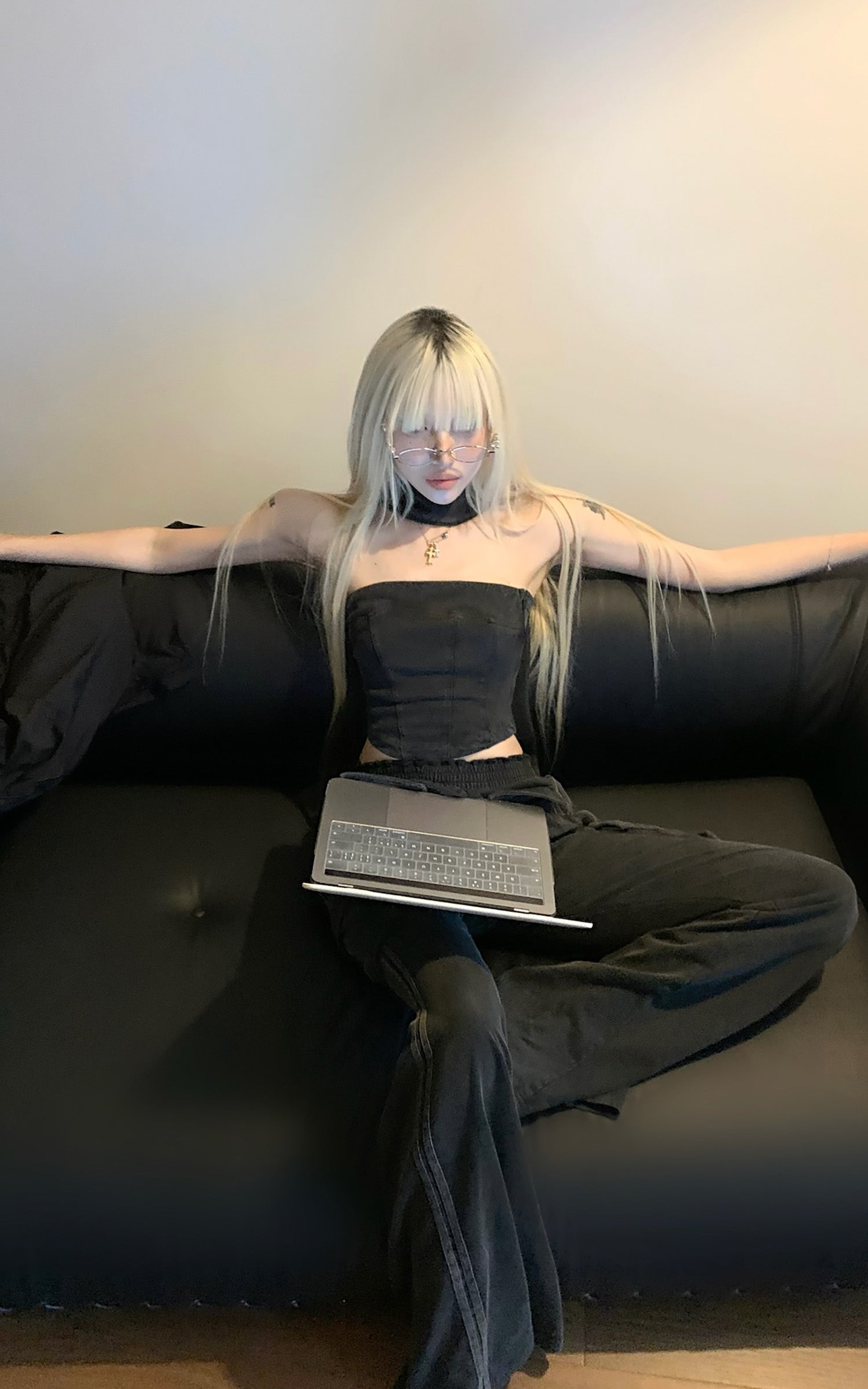 Rase le sol wide-leg utility cargo pants - PINKPARKS