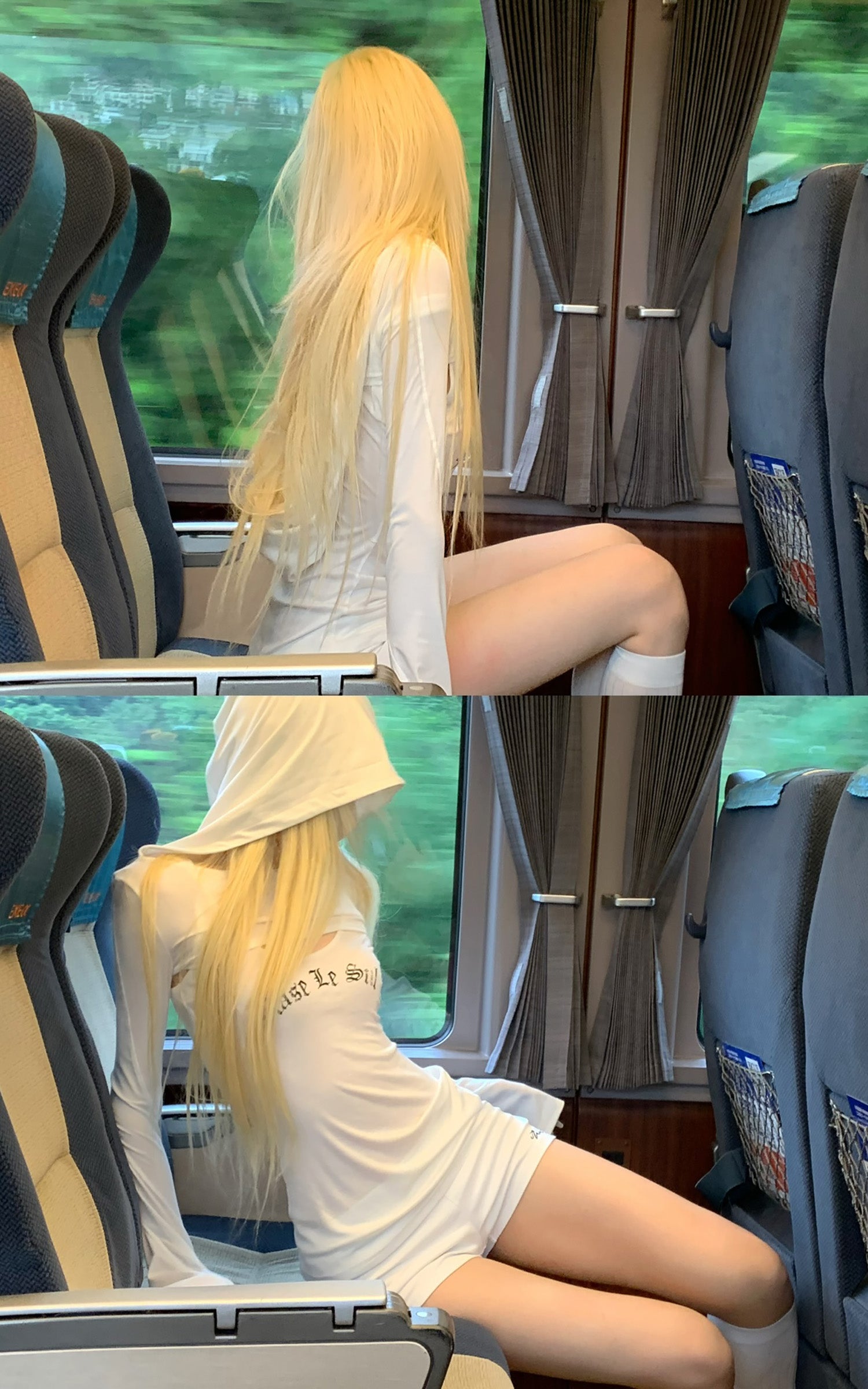 Rase le sol Tank Top + Hooded Capelet + Shorts Three-Piece Set - PINKPARKS