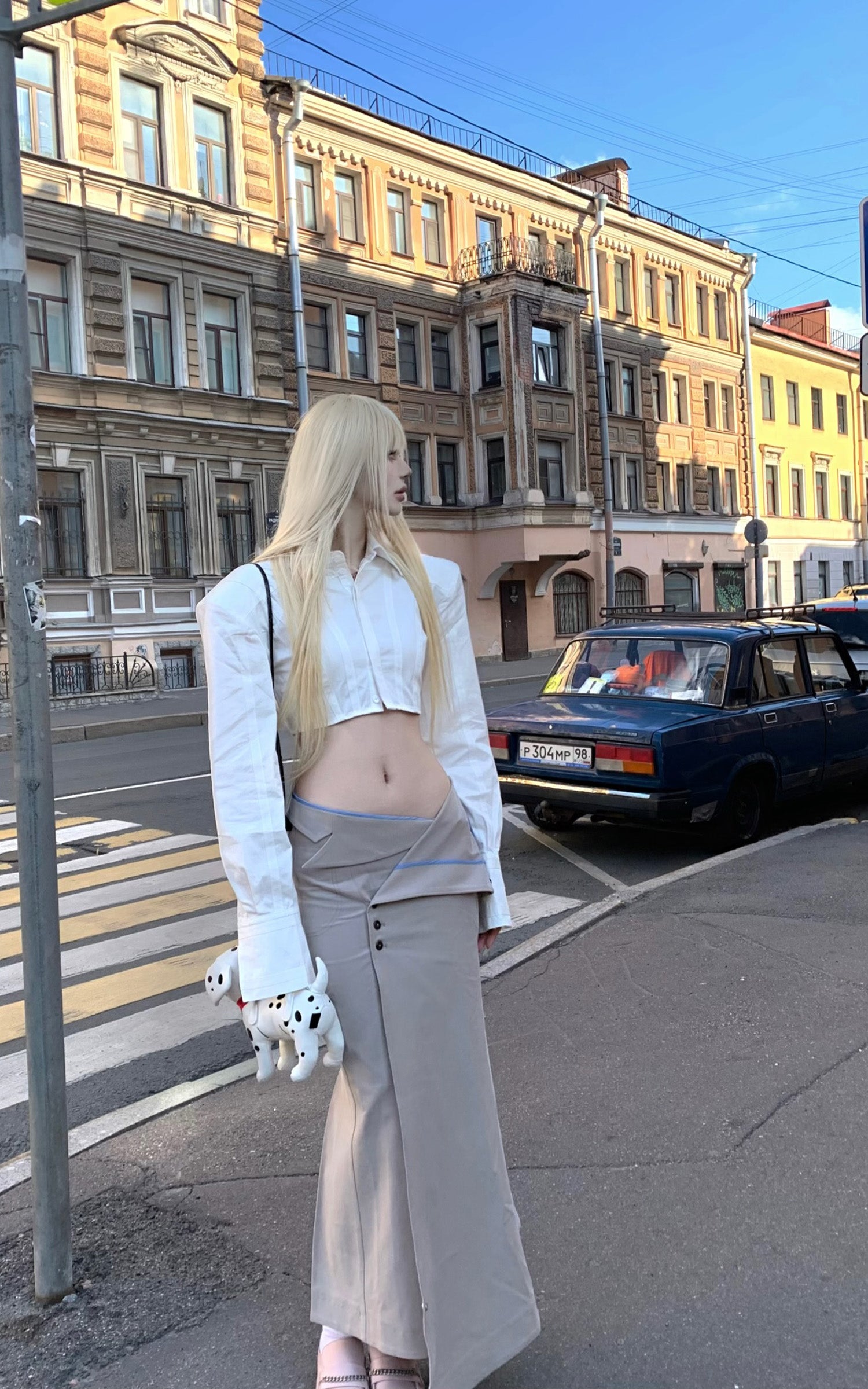 Rase le sol Irregular Low-Waist Maxi Skirt - PINKPARKS