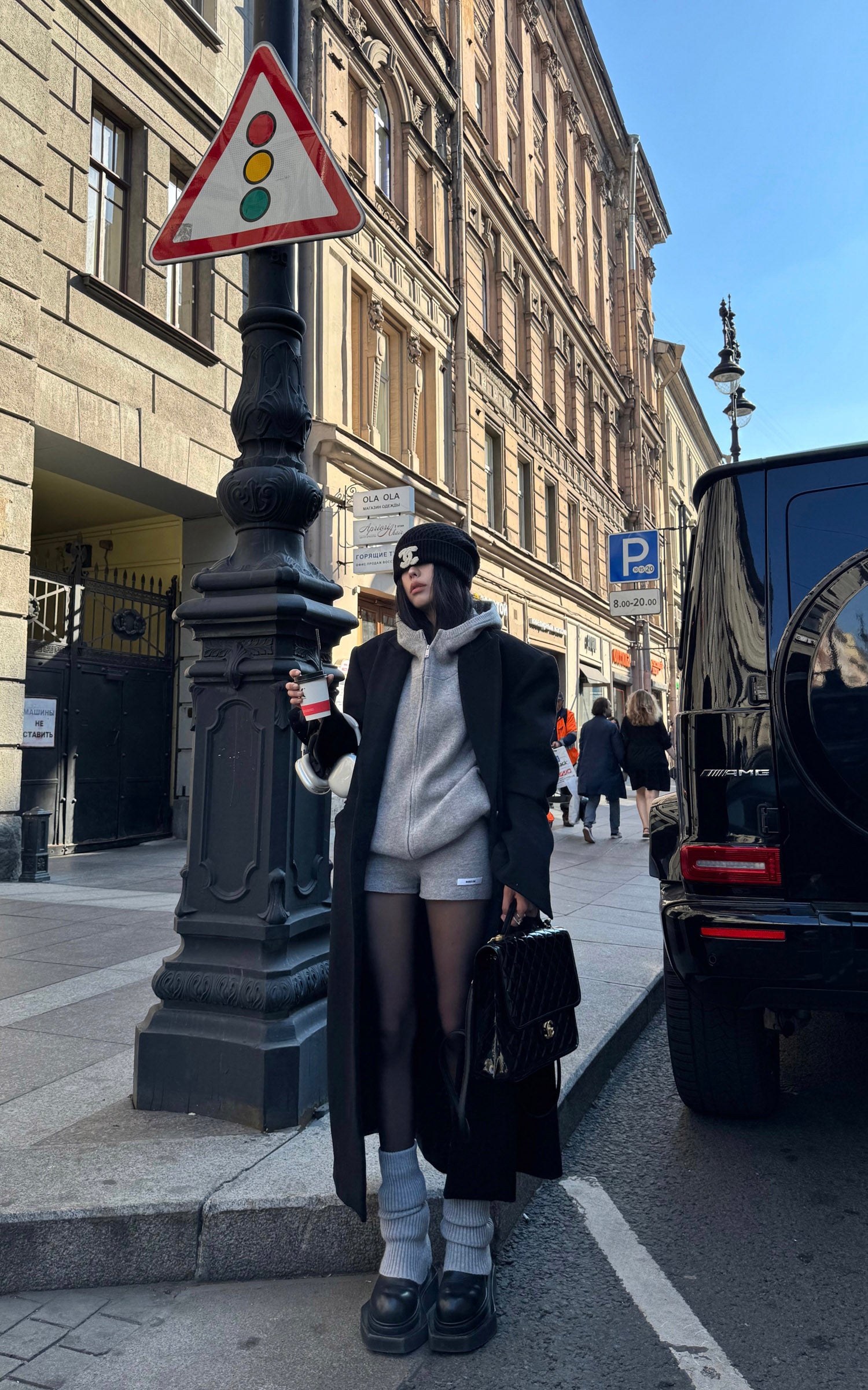 WARDEN EDGE Oversized Hoodie & Shorts Set - Streetwear-Inspired Design - PINKPARKS