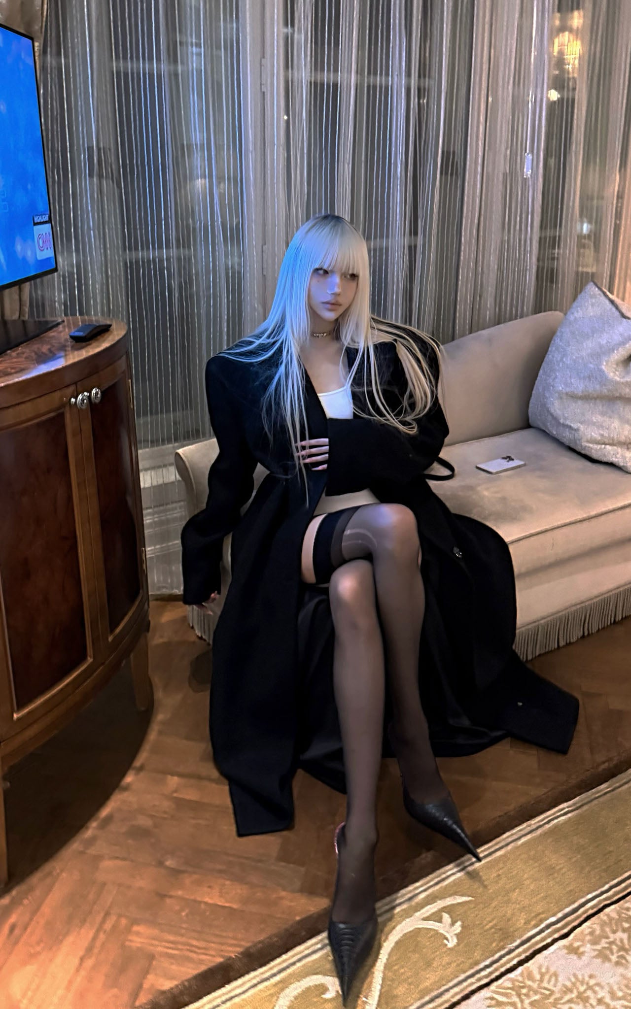 Rase le sol Classic Wool Long Coat - PINKPARKS