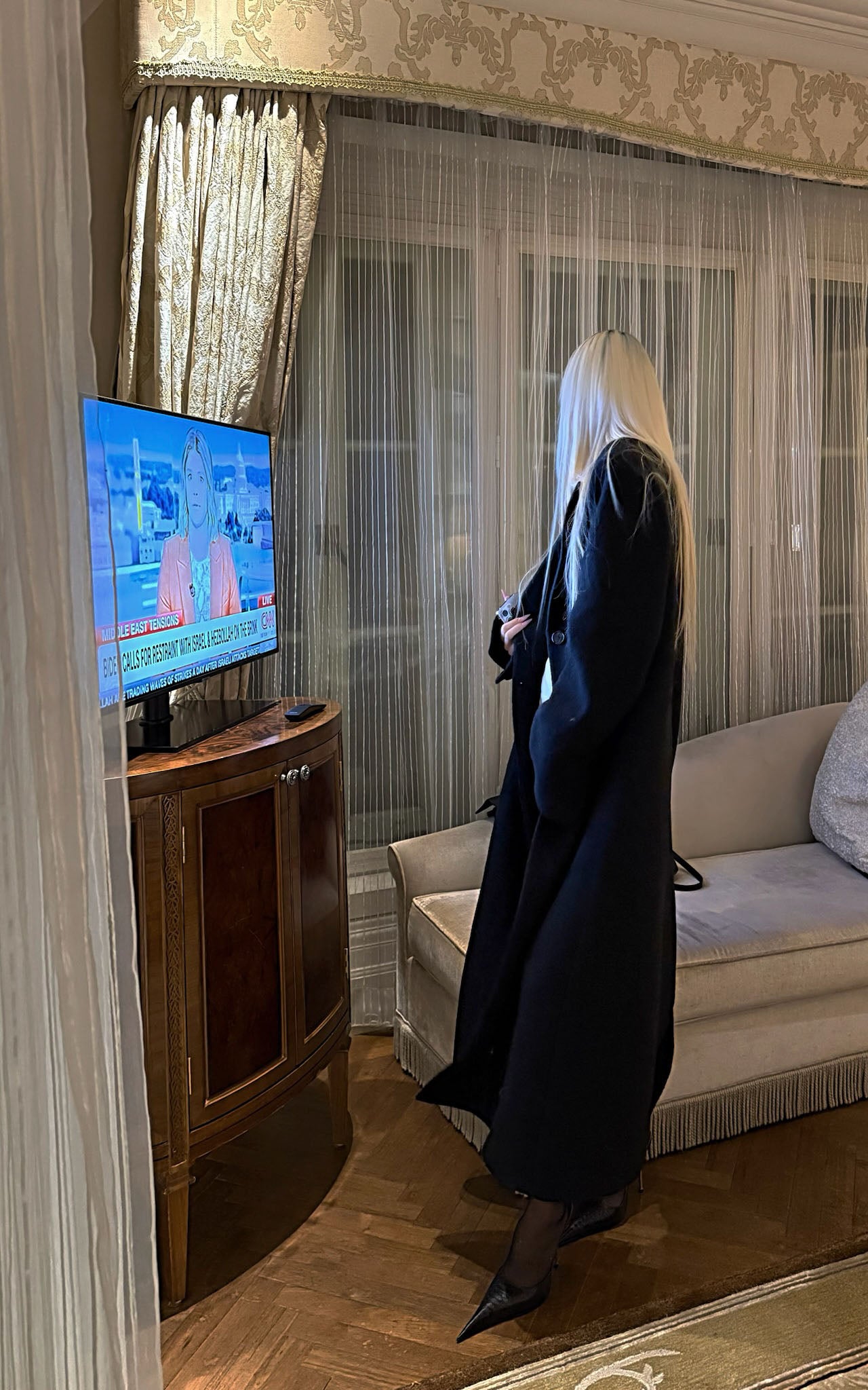 Rase le sol Classic Wool Long Coat - PINKPARKS