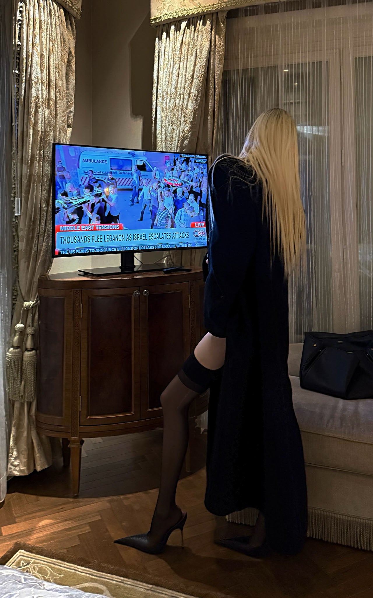 Rase le sol Classic Wool Long Coat - PINKPARKS