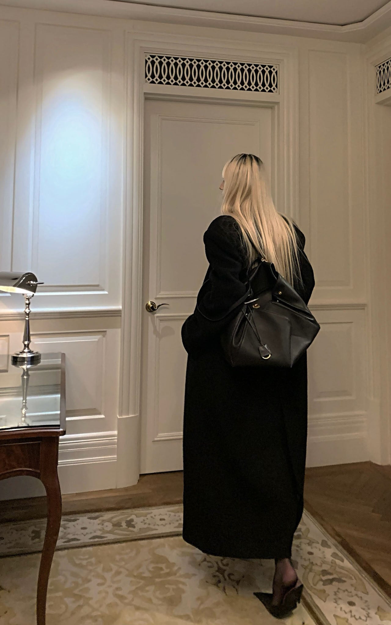 Rase le sol Classic Wool Long Coat - PINKPARKS