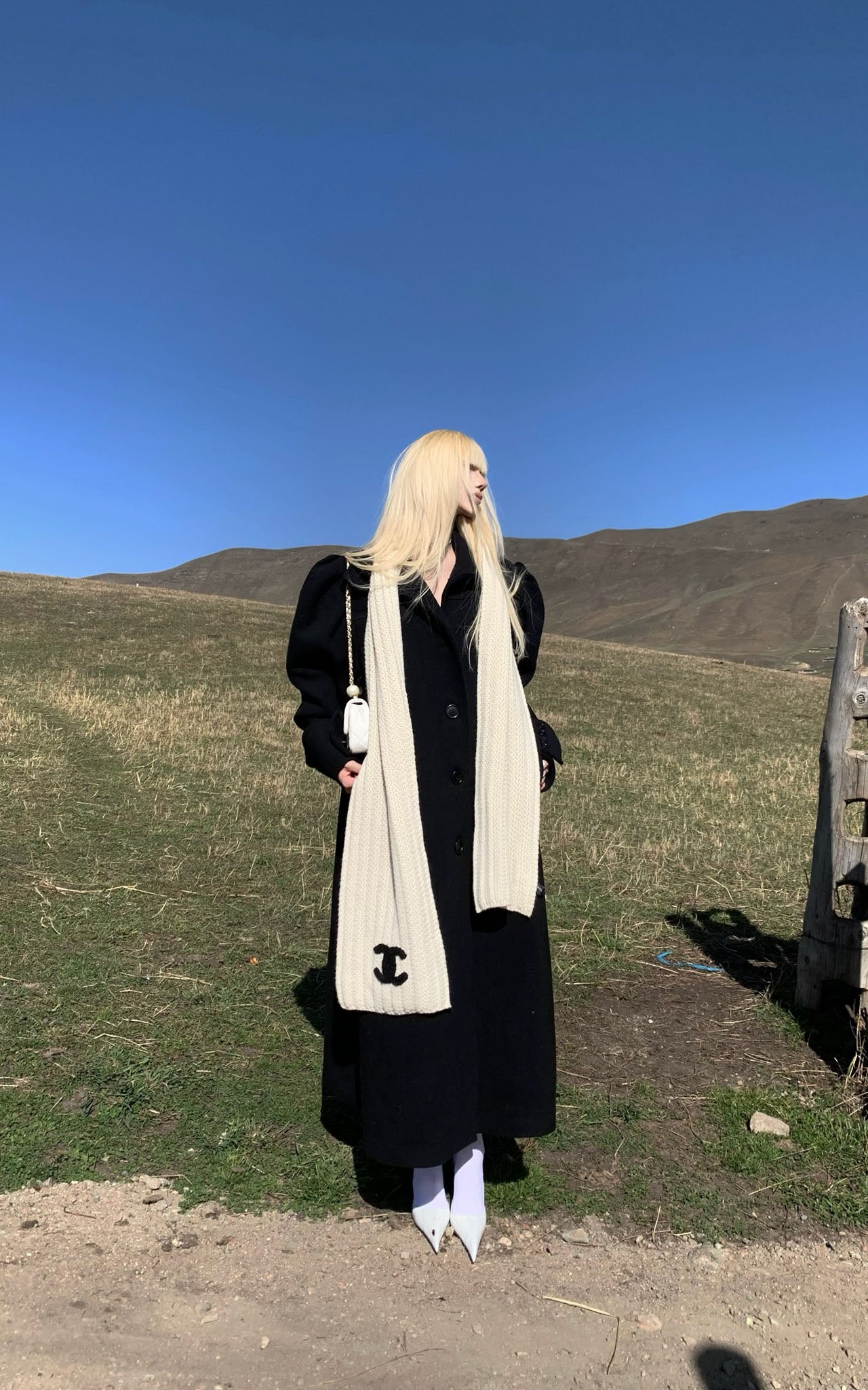 Rase le sol Wool Long Coat - PINKPARKS