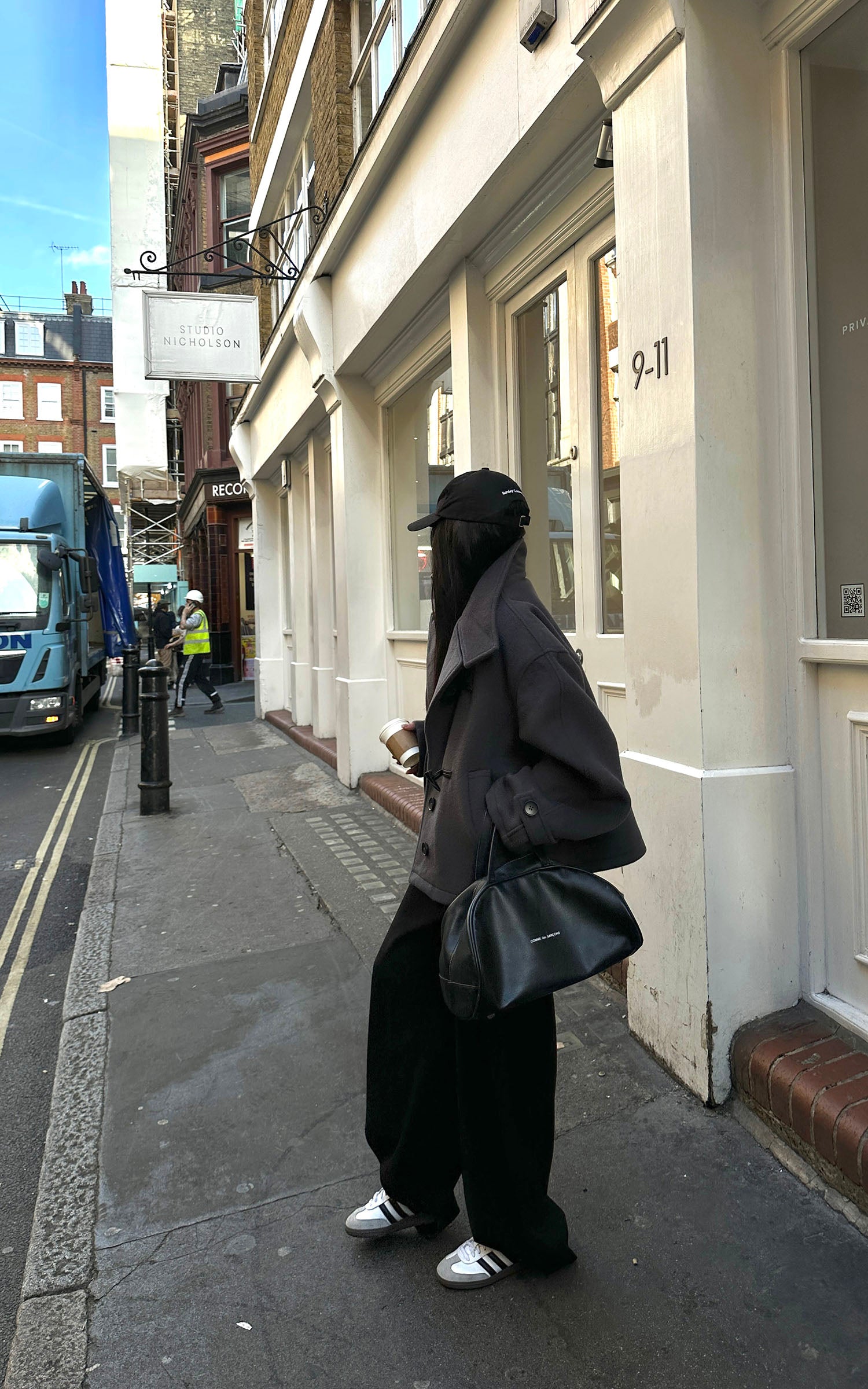 WARDEN EDGE Short Wool Duffle Coat - PINKPARKS