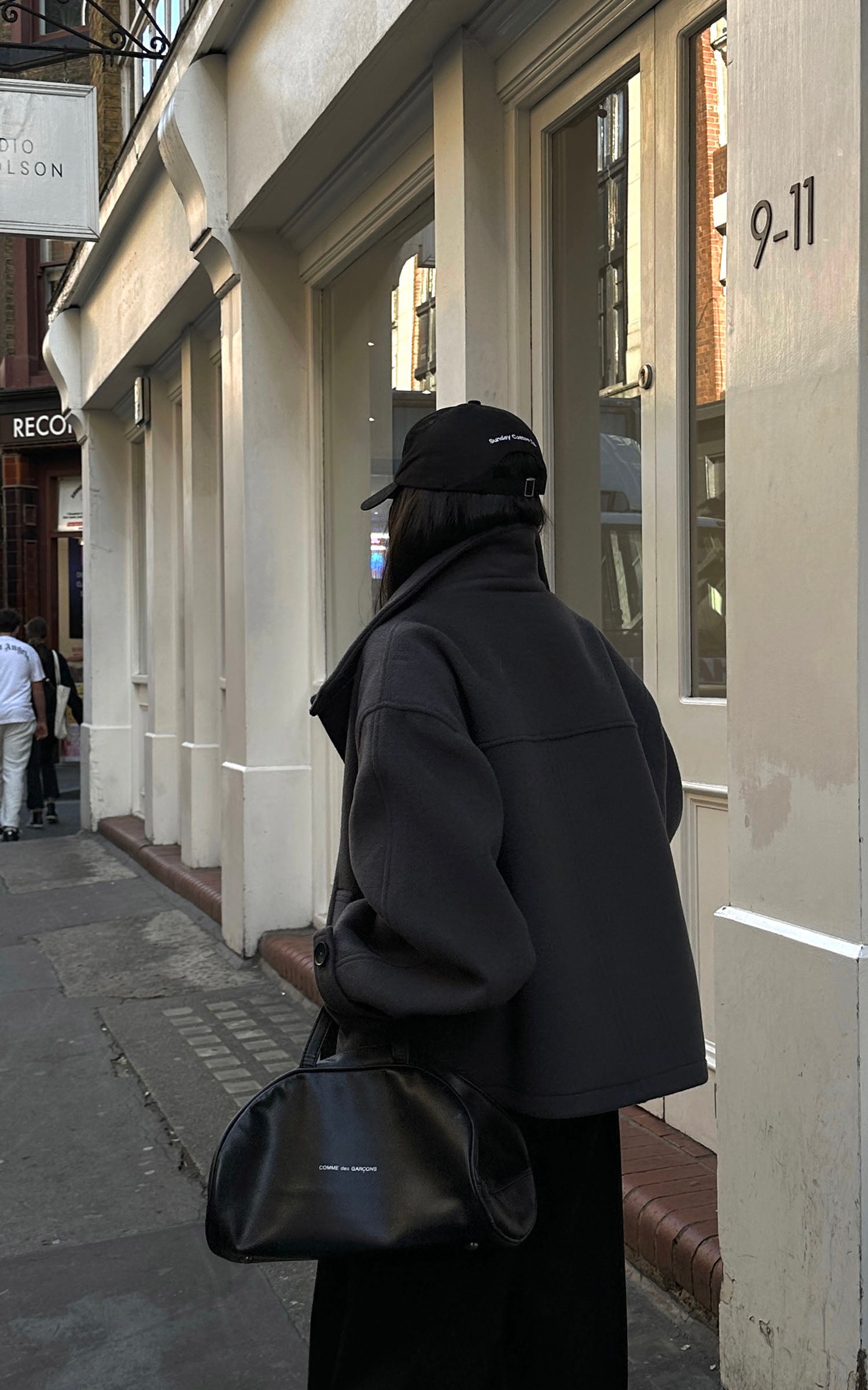 WARDEN EDGE Short Wool Duffle Coat - PINKPARKS