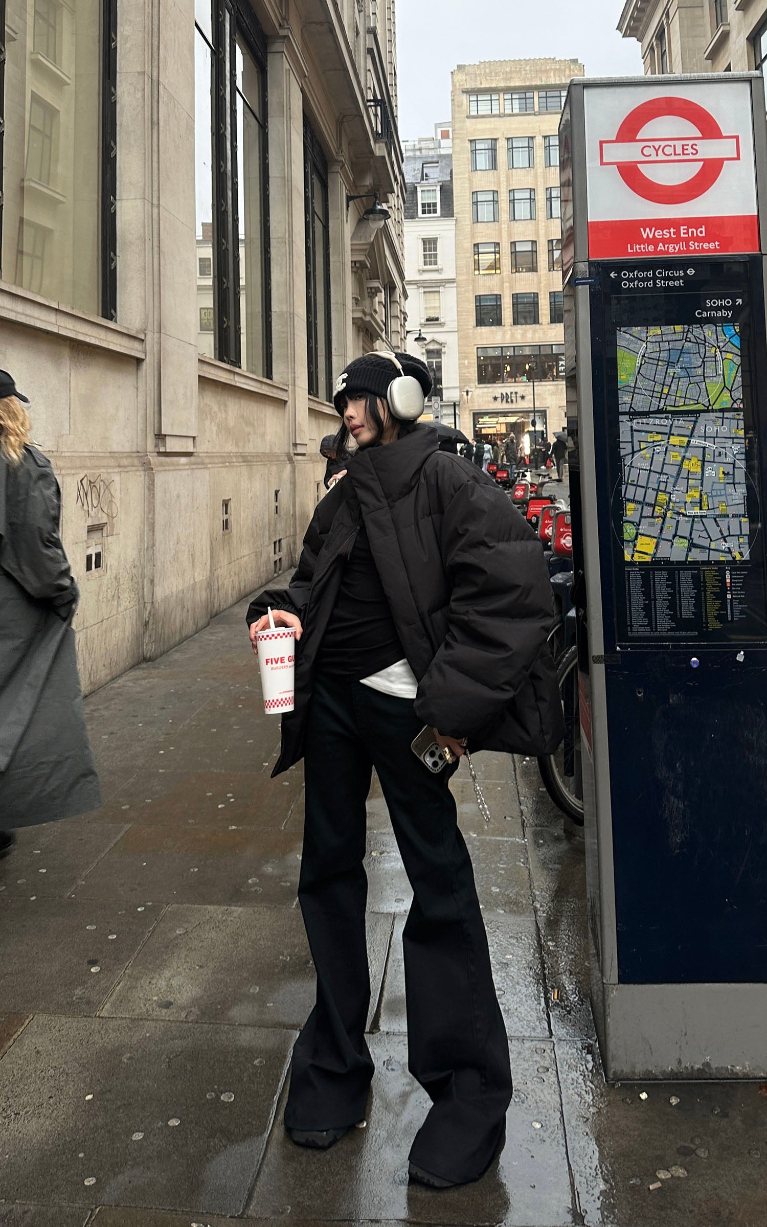 WARDEN EDGE Black Two-Layered Long Sleeve Top - PINKPARKS