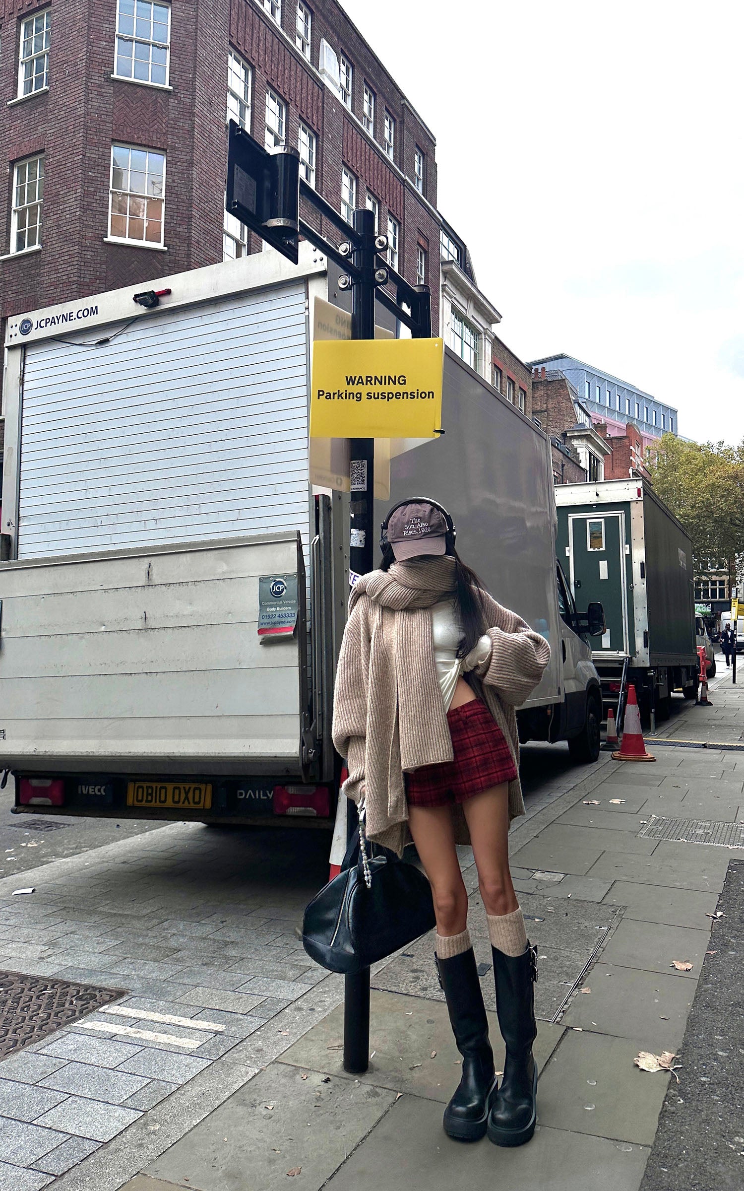 WARDEN EDGE Knitted Cardigan & Scarf Set - PINKPARKS