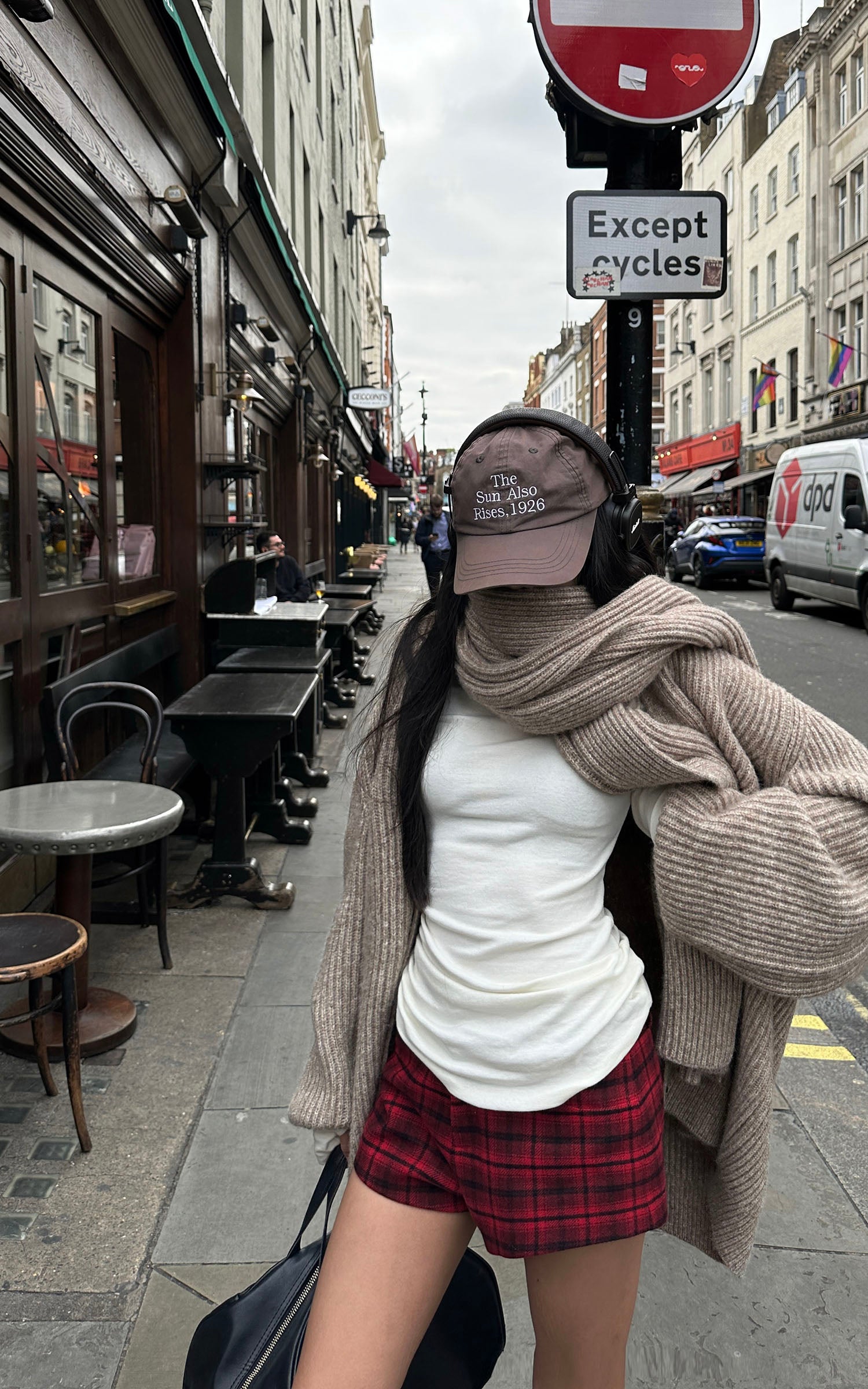 WARDEN EDGE Knitted Cardigan &amp; Scarf Set - PINKPARKS