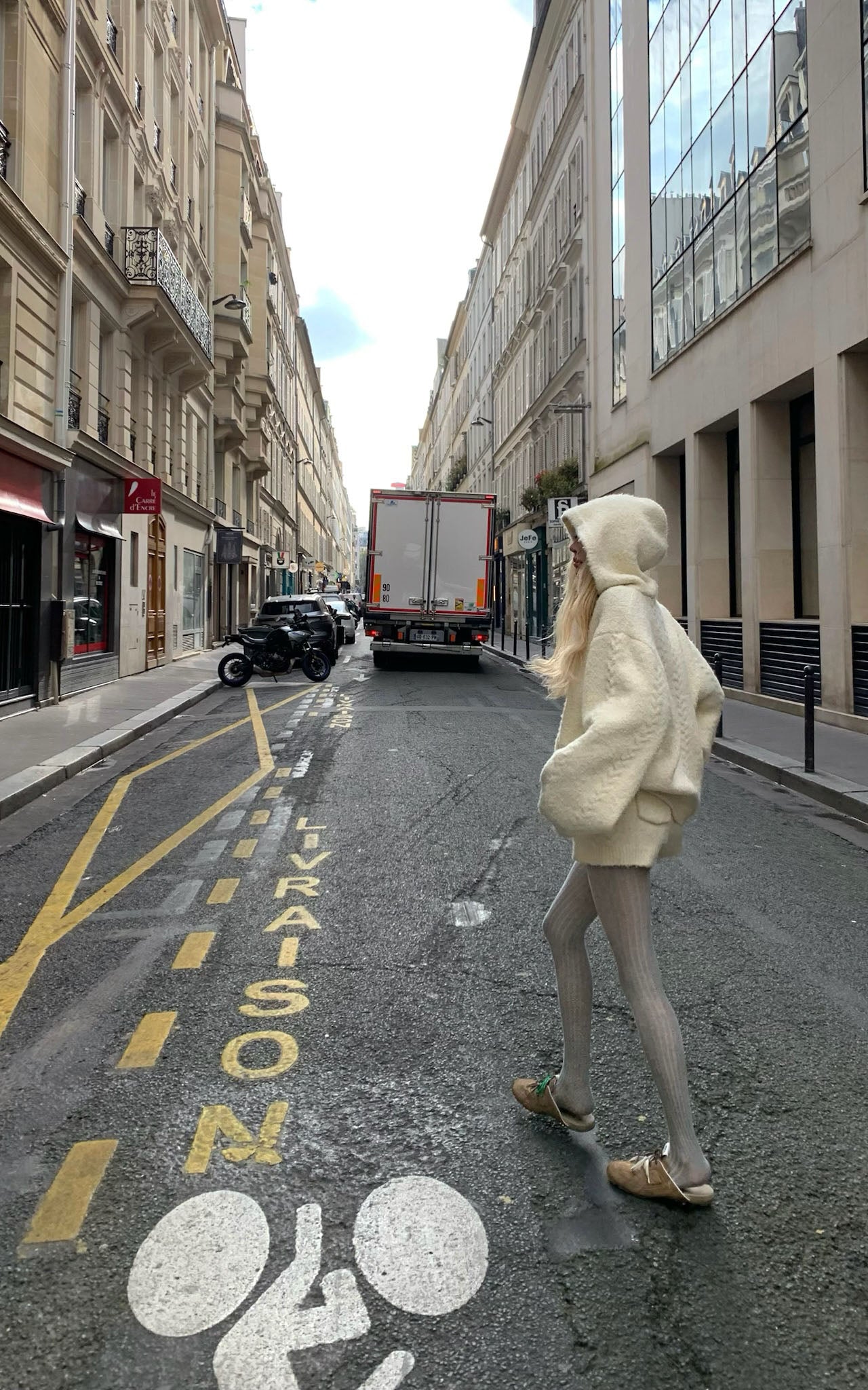 Rase le sol Oversized Fuzzy Hoodie Set - PINKPARKS