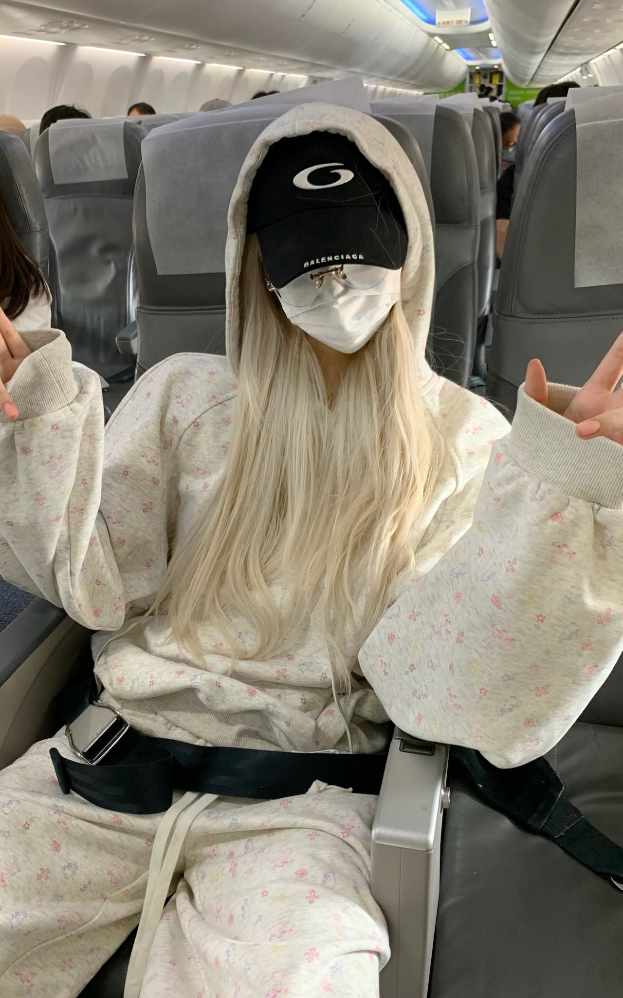 Rase le Sol Hoodie and Wide-Leg Pants Set - PINKPARKS