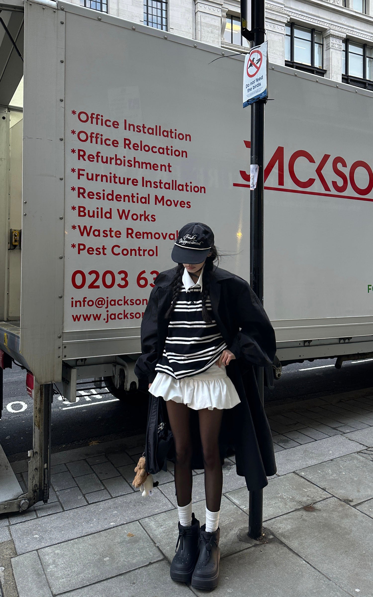 WARDEN EDGE White Blossom Skirt - PINKPARKS