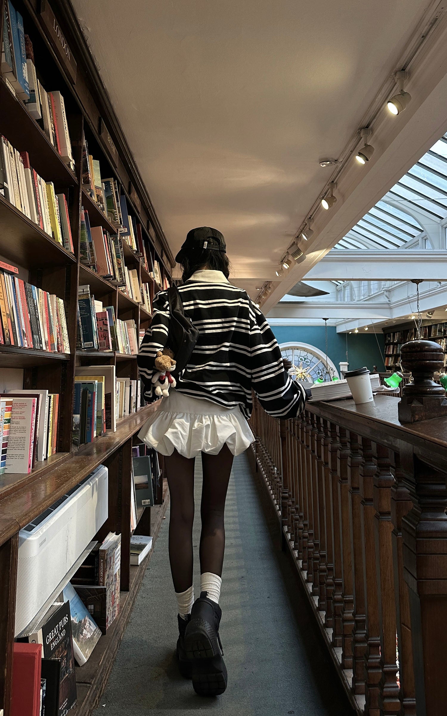 WARDEN EDGE White Blossom Skirt - PINKPARKS