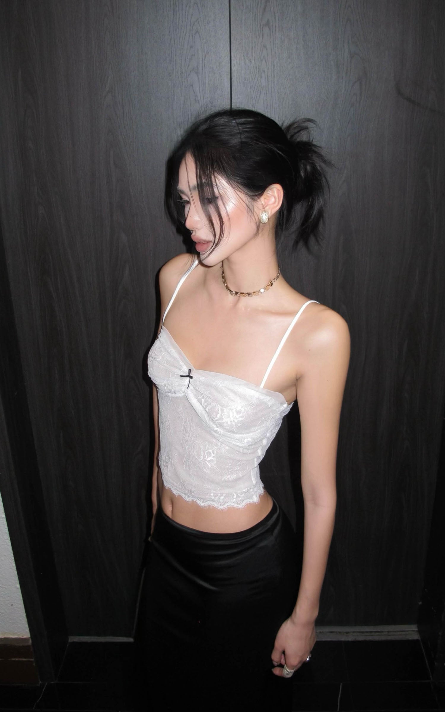 ROVENTE Lace Sheer Camisole - PINKPARKS