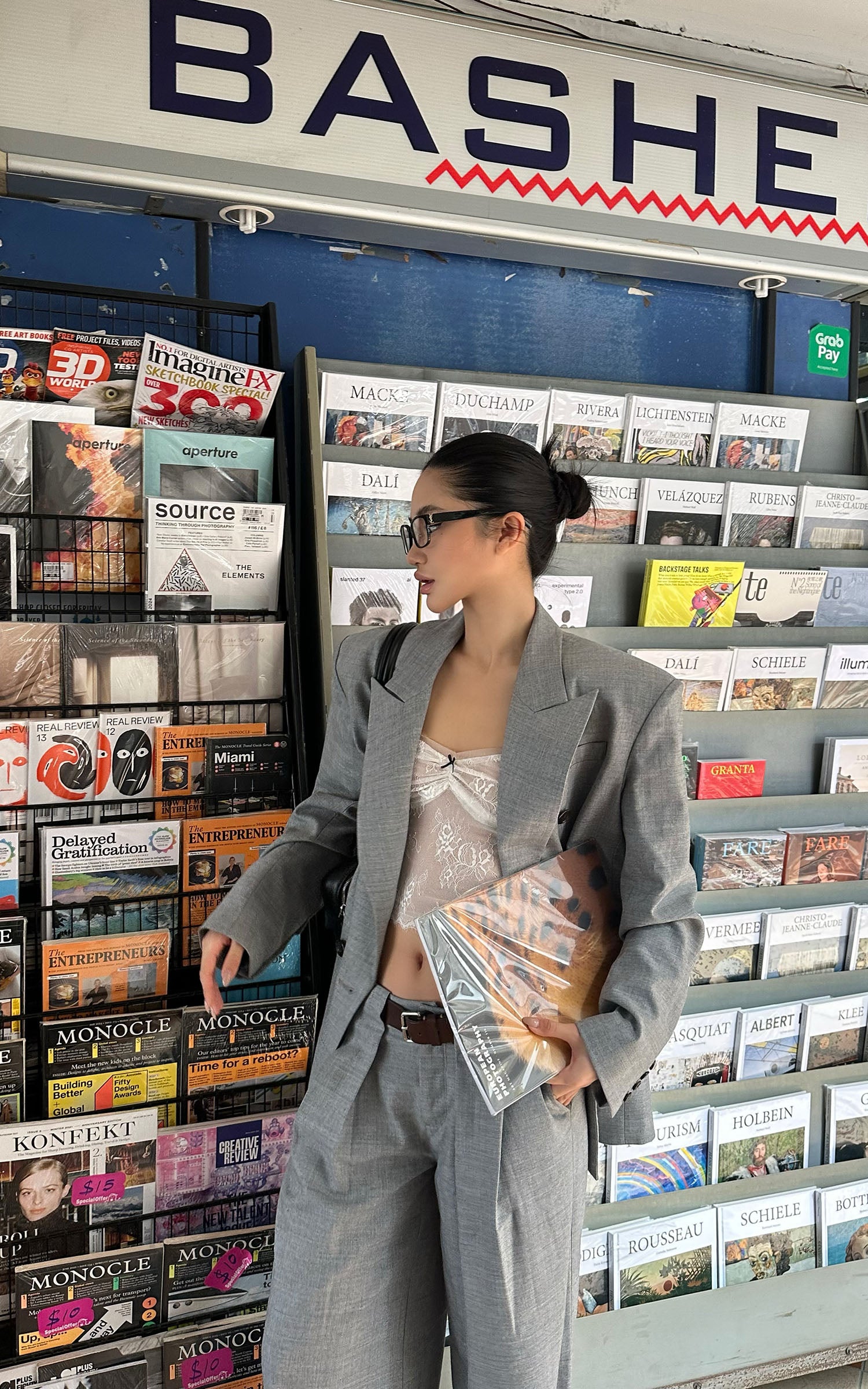 ROVENTE Structured Oversized Blazer & Tailored Pants Set - PINKPARKS