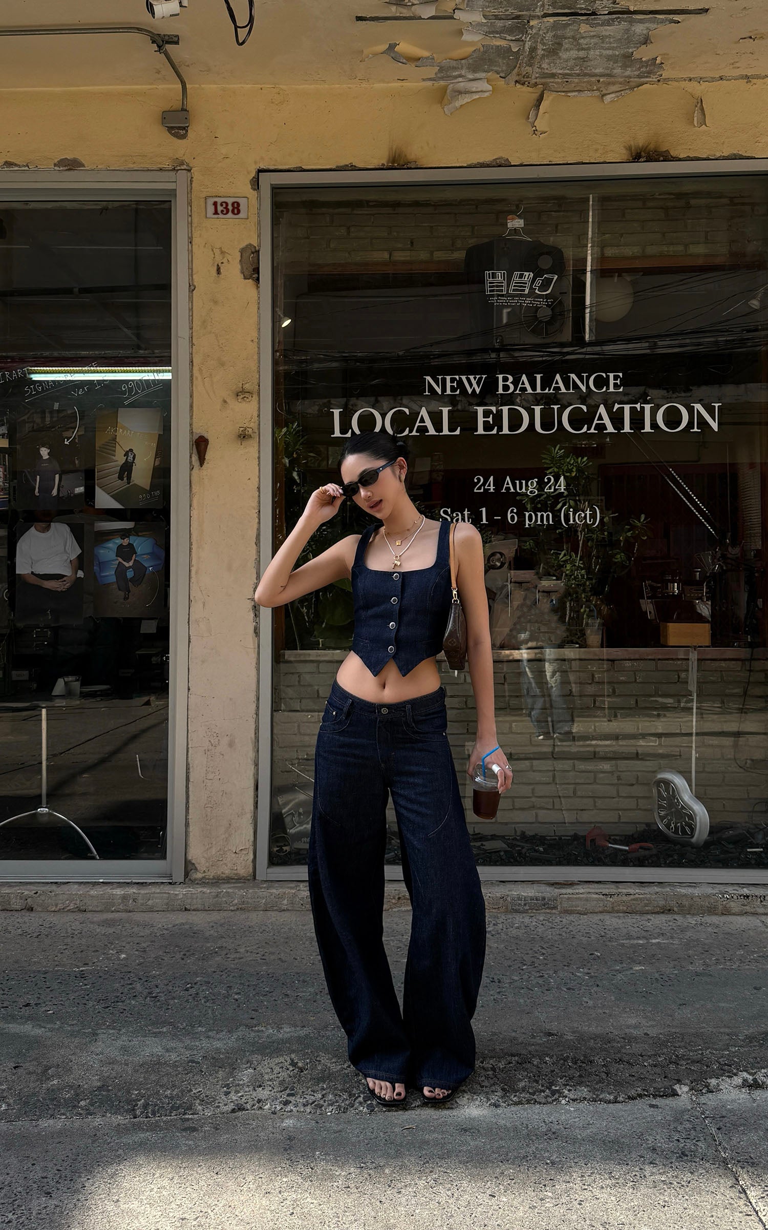 ROVENTE Sculpted Balloon Denim Trousers - PINKPARKS