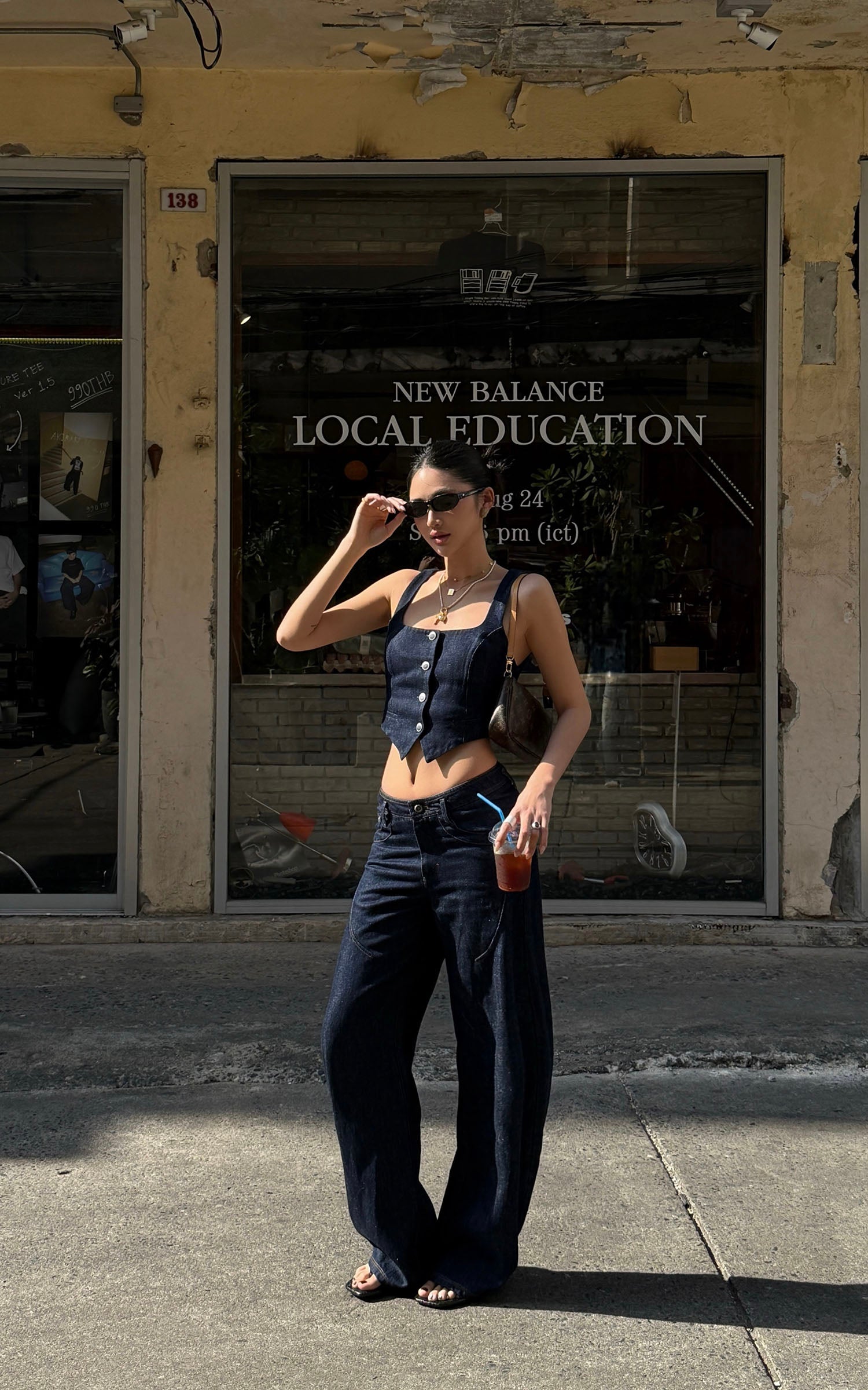 ROVENTE Sculpted Balloon Denim Trousers - PINKPARKS