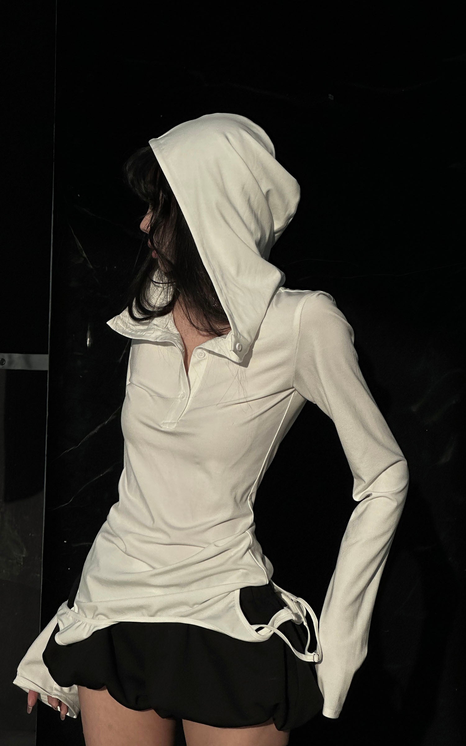 WARDEN EDGE Sculpted Hooded Top - PINKPARKS