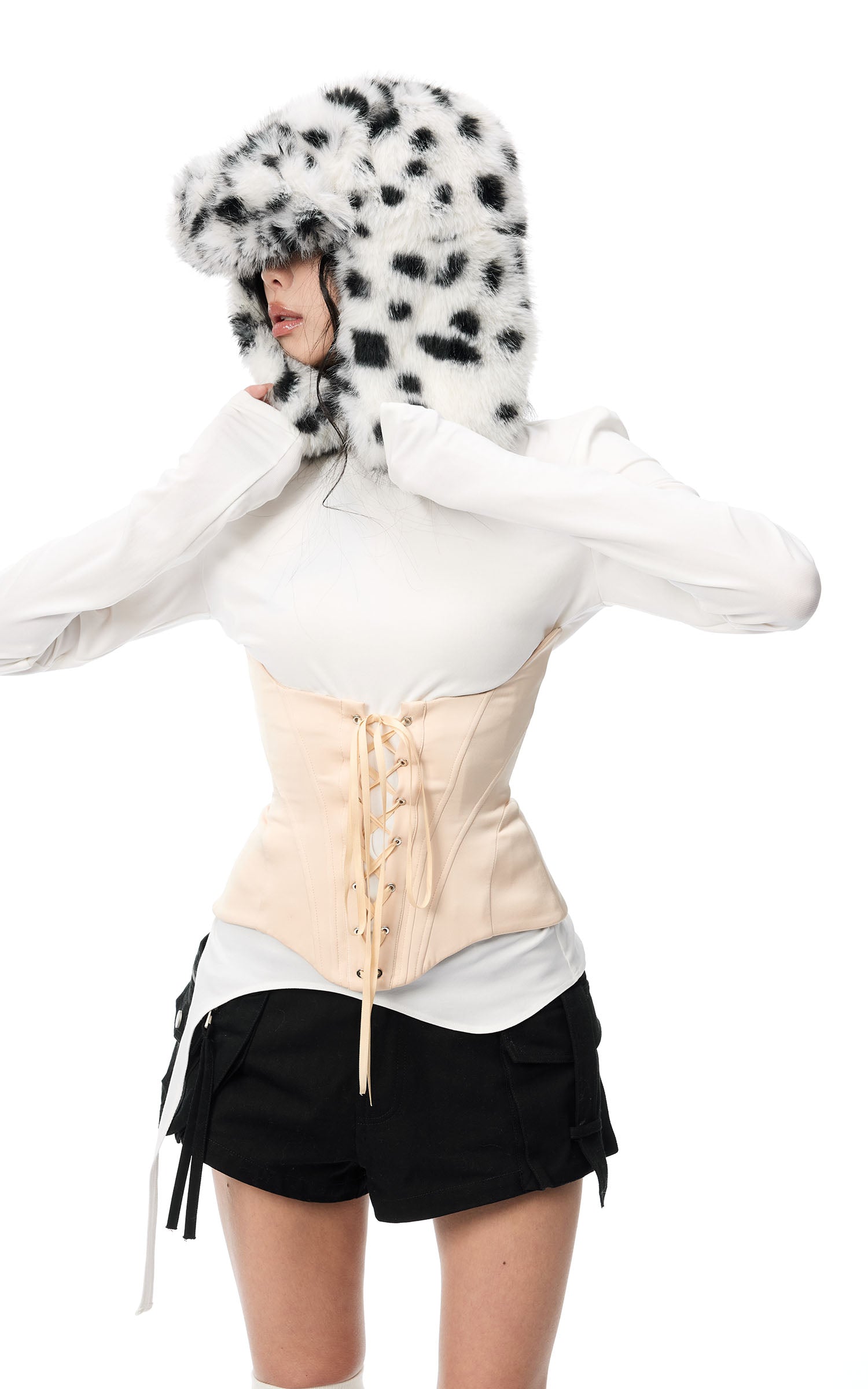 WARDEN EDGE Utility Pocket Cargo Shorts - PINKPARKS