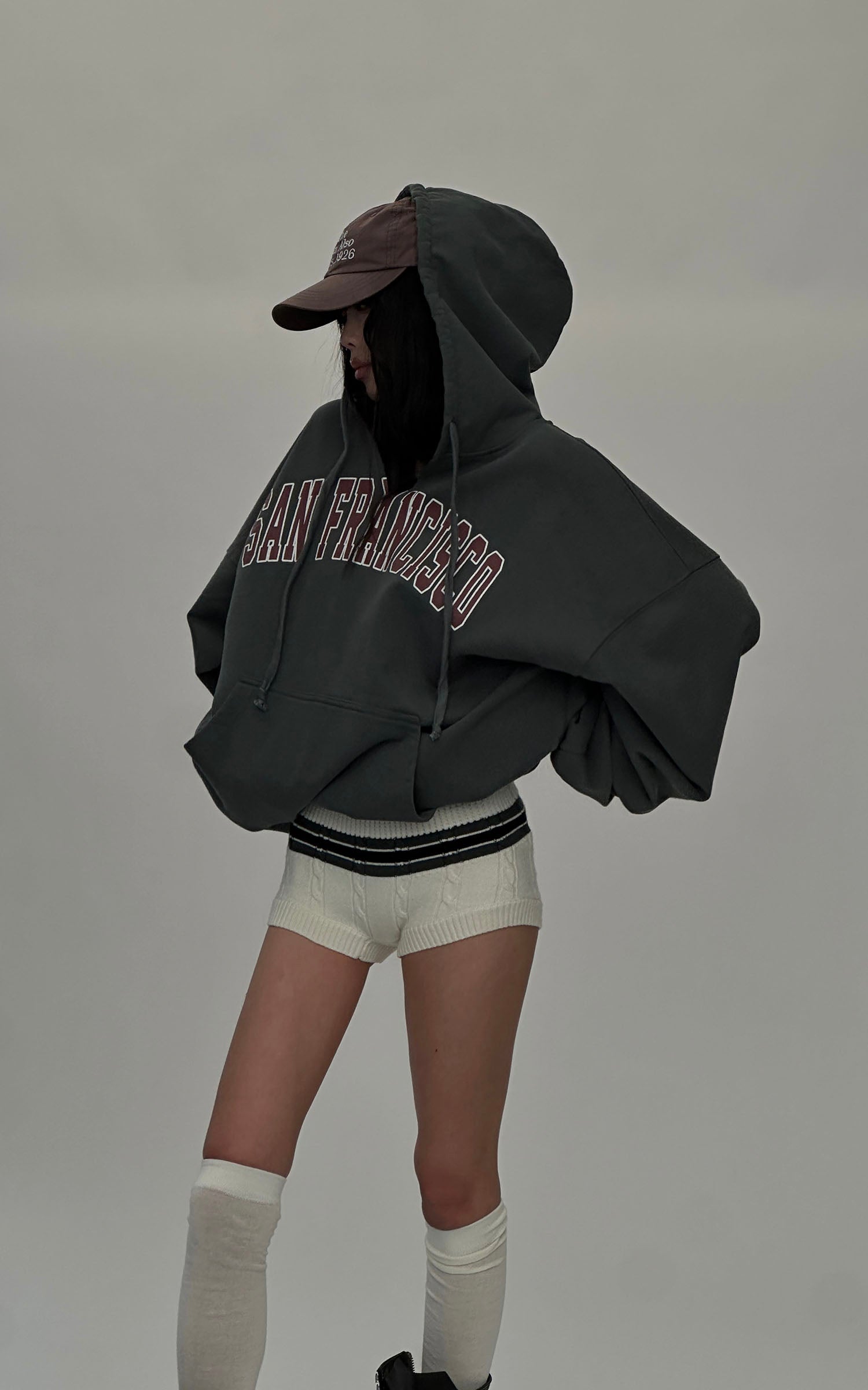 WARDEN EDGE Vintage Striped Knit Shorts - PINKPARKS