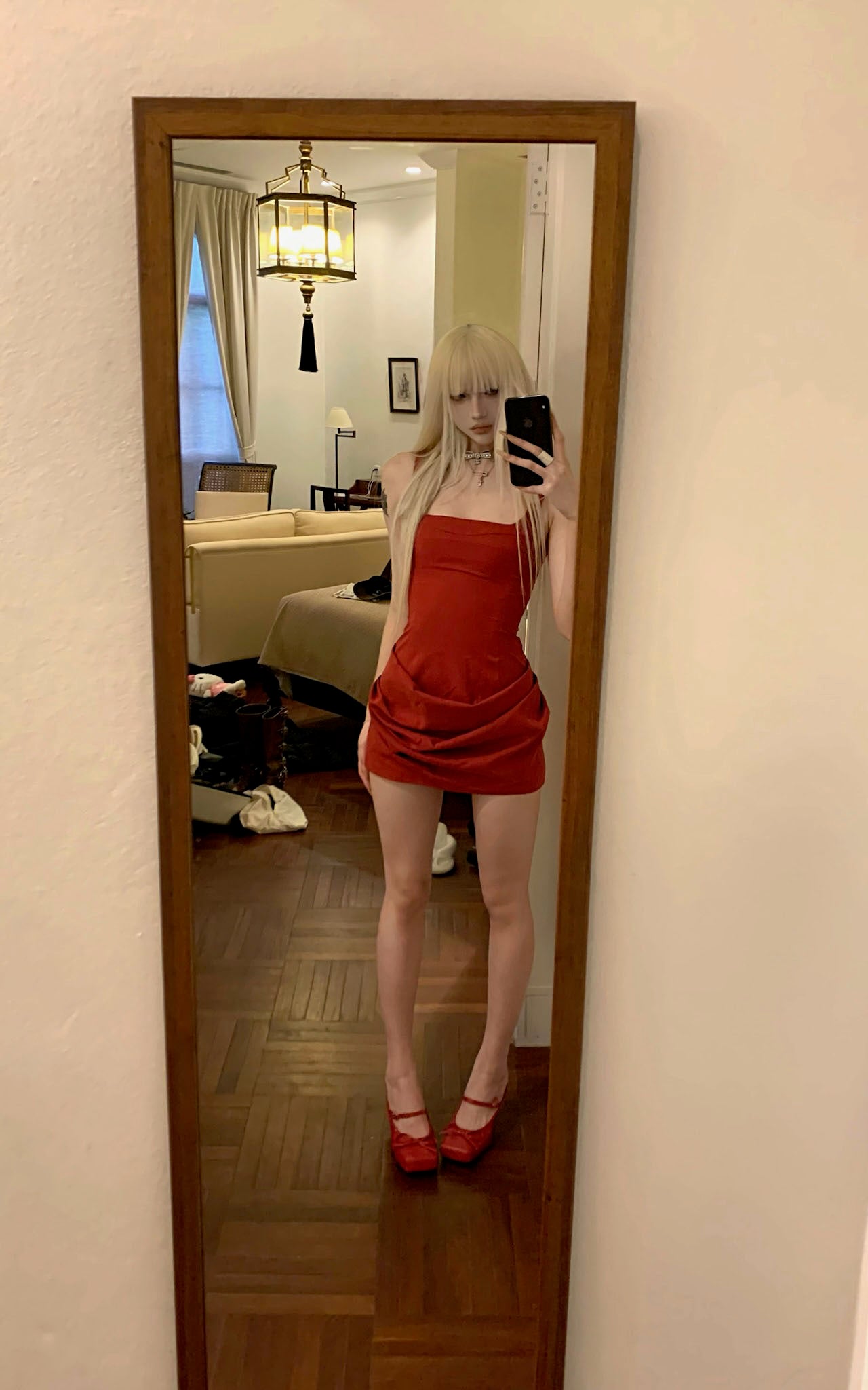 Rase le sol Strapless Sexy Bodycon Dress - PINKPARKS