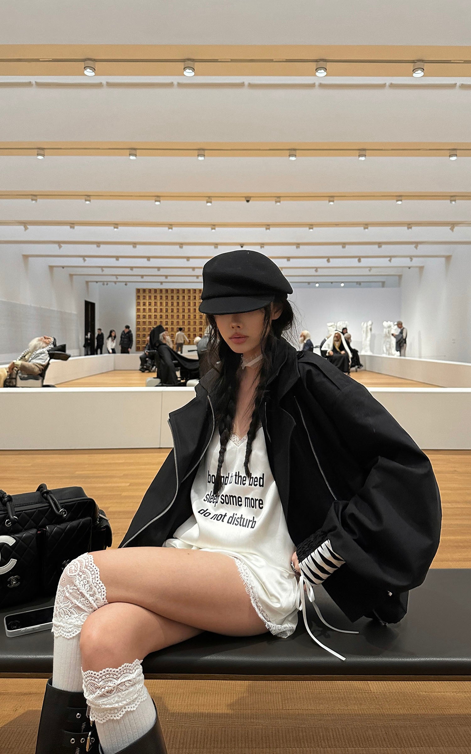 WARDEN EDGE Cuffed Drawstring Sleeve Jacket - PINKPARKS