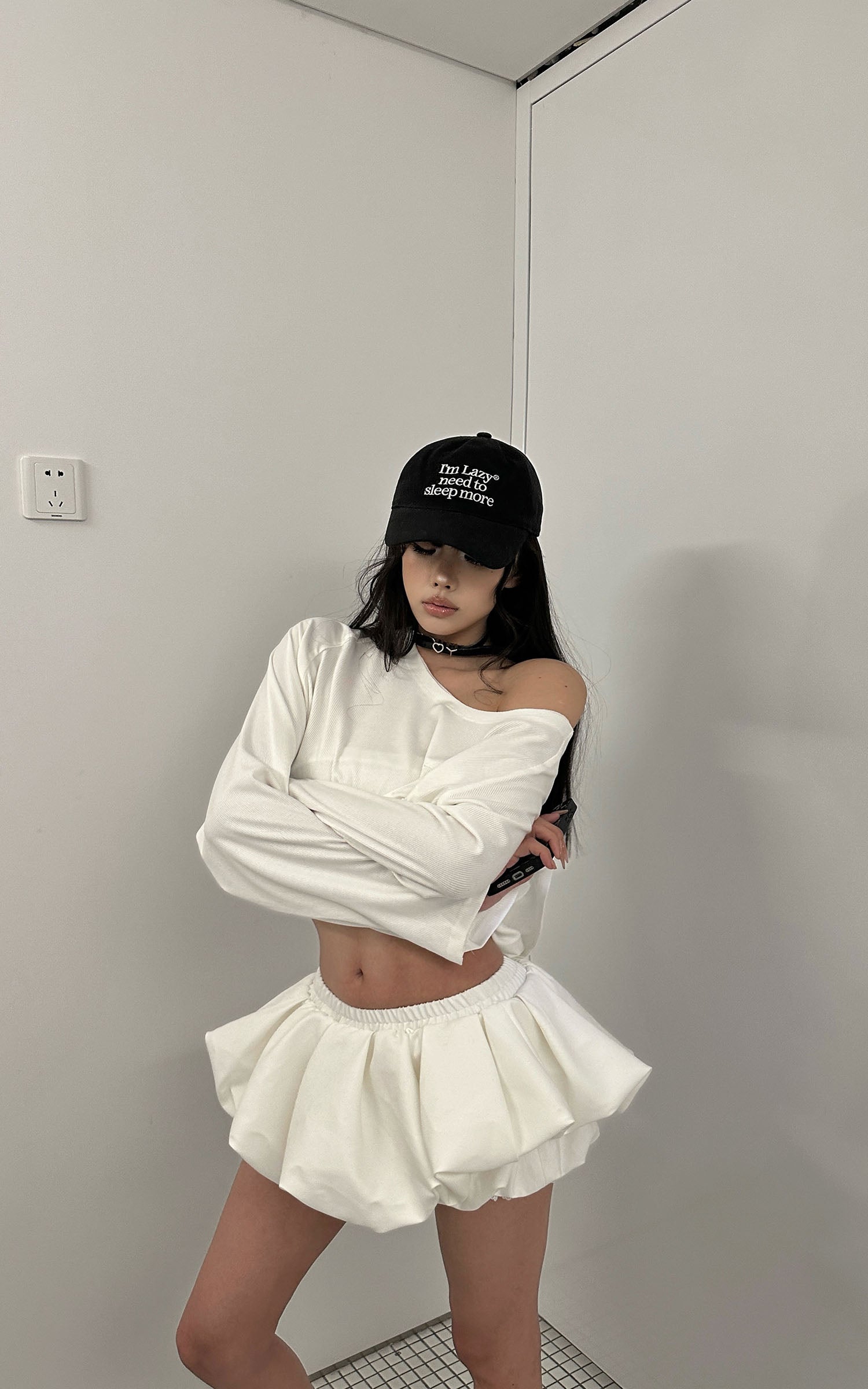 WARDEN EDGE A-Line Peplum Skirt Shorts - PINKPARKS