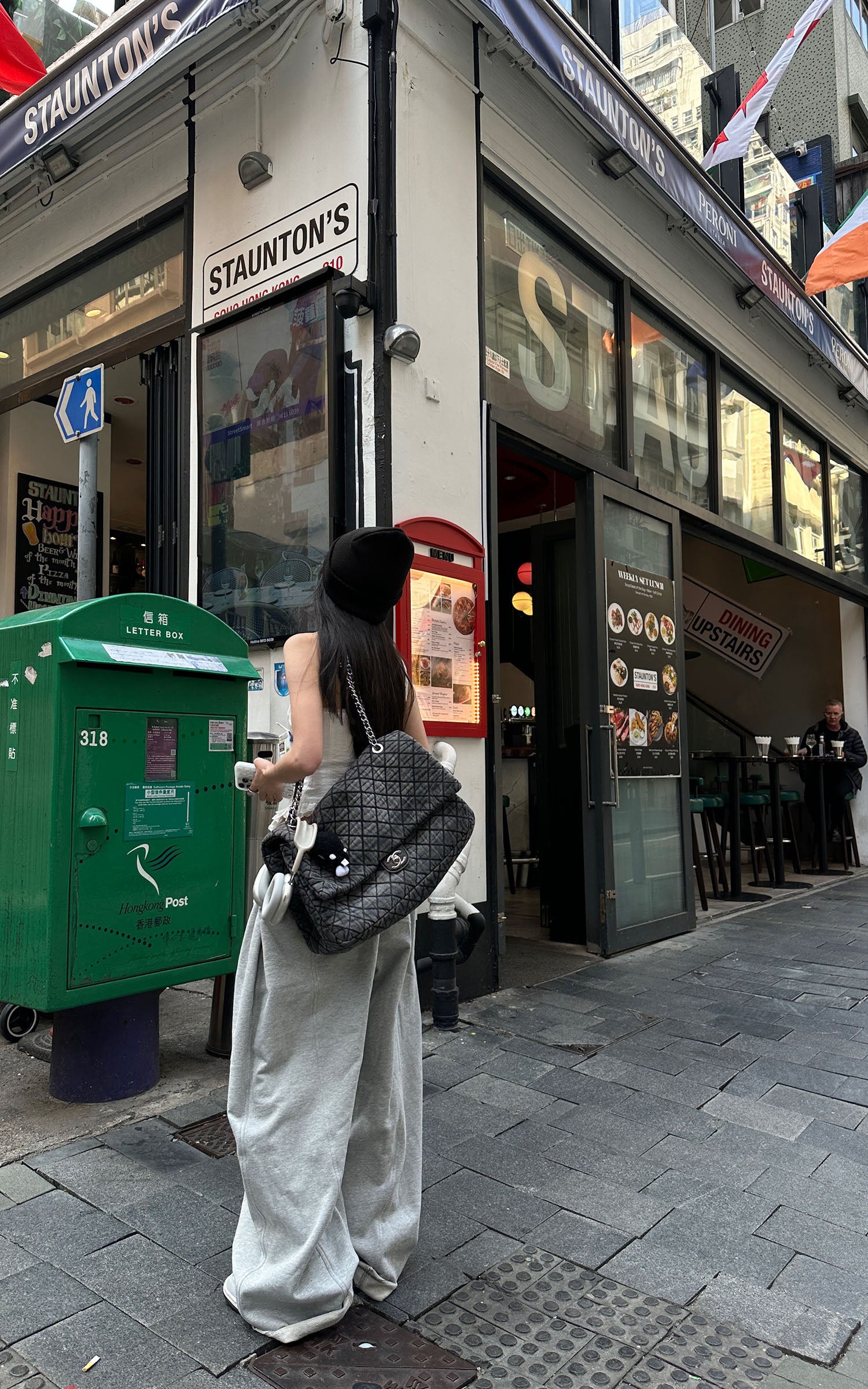 WARDEN EDGE Drawstring Casual Wide-Leg Sweatpants - PINKPARKS