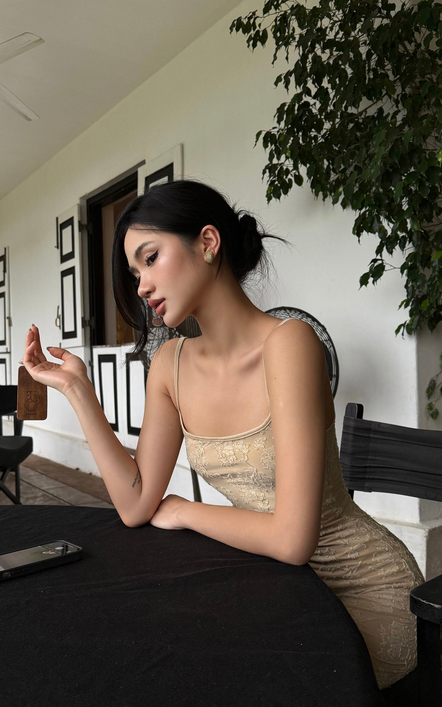 ROVENTE Floral Lace Sculpted Slip Maxi Dress - PINKPARKS