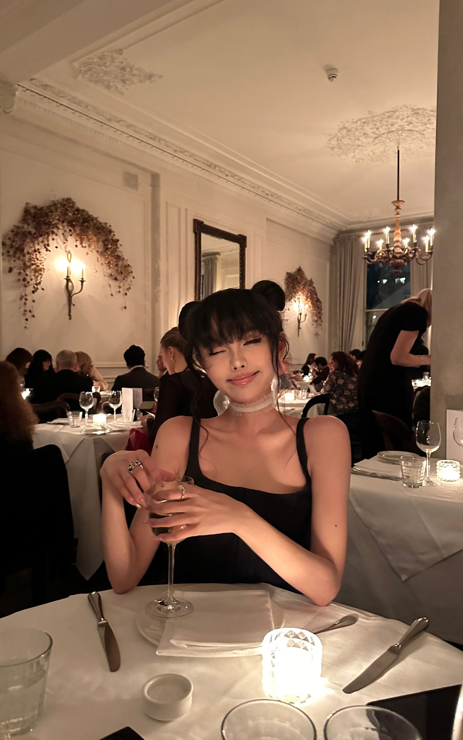 WARDEN EDGE French-Inspired Corset Puff Dress - PINKPARKS