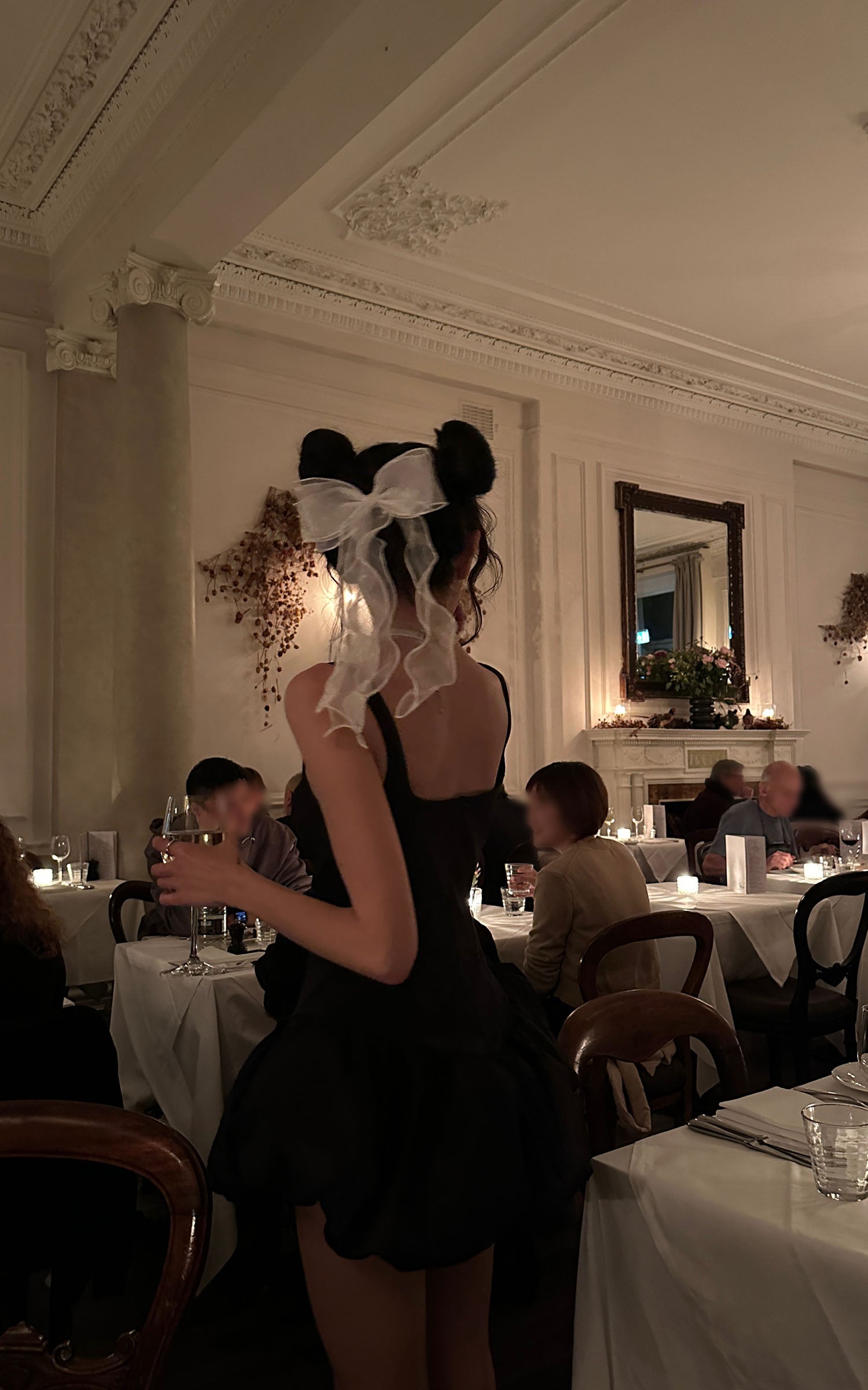 WARDEN EDGE French-Inspired Corset Puff Dress - PINKPARKS