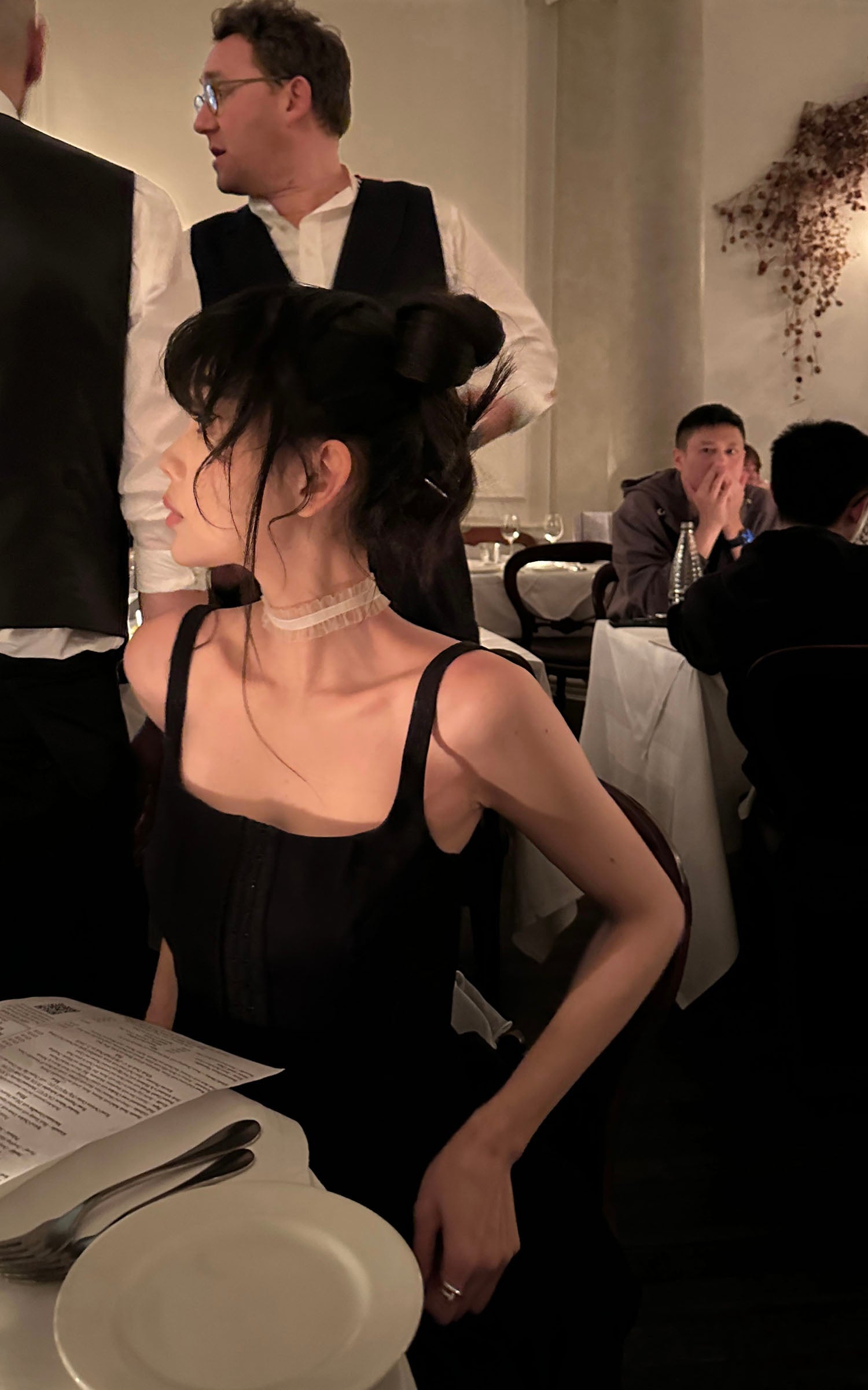 WARDEN EDGE French-Inspired Corset Puff Dress - PINKPARKS