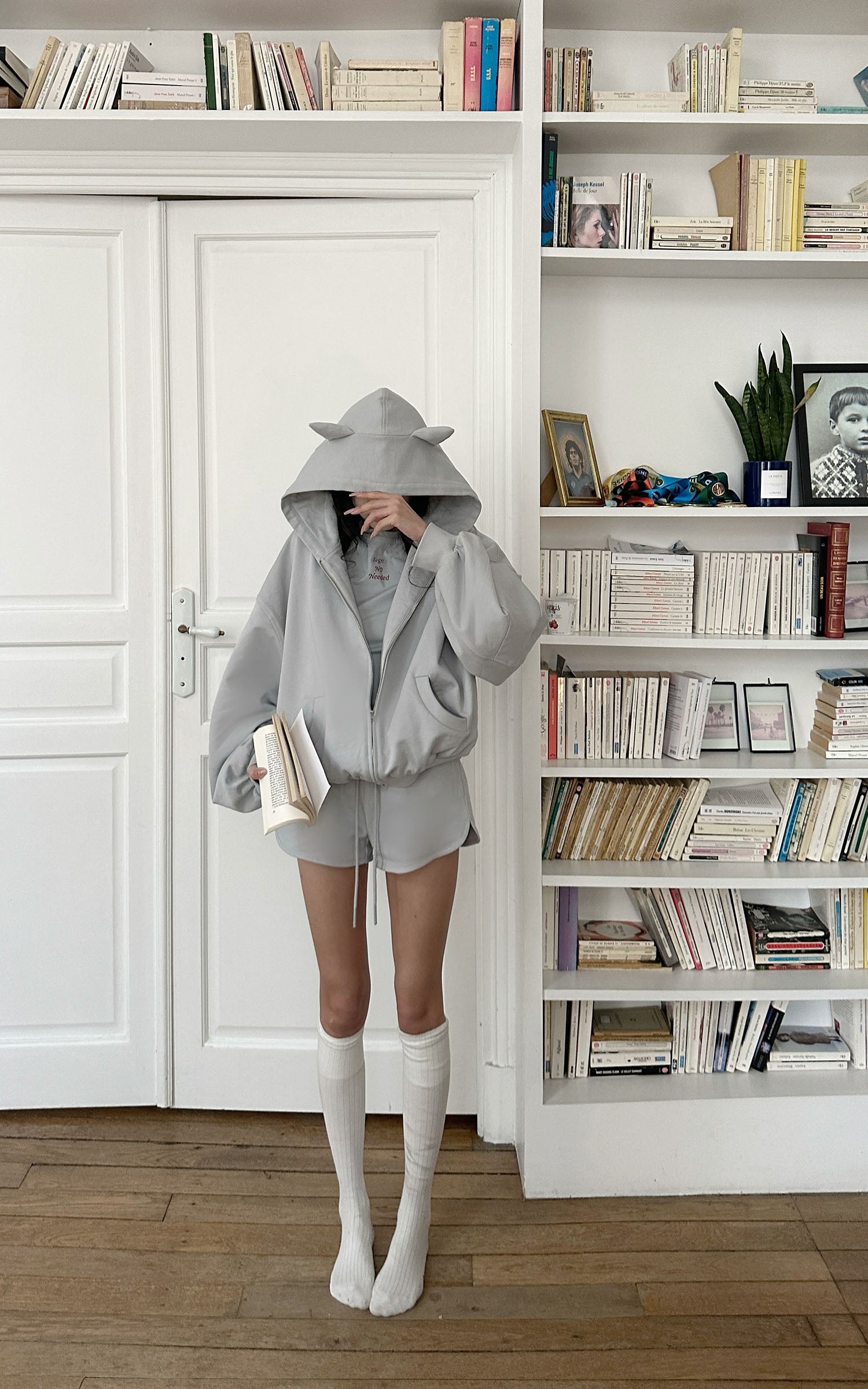 WARDEN EDGE Minimal Ribbed Jersey Set - PINKPARKS