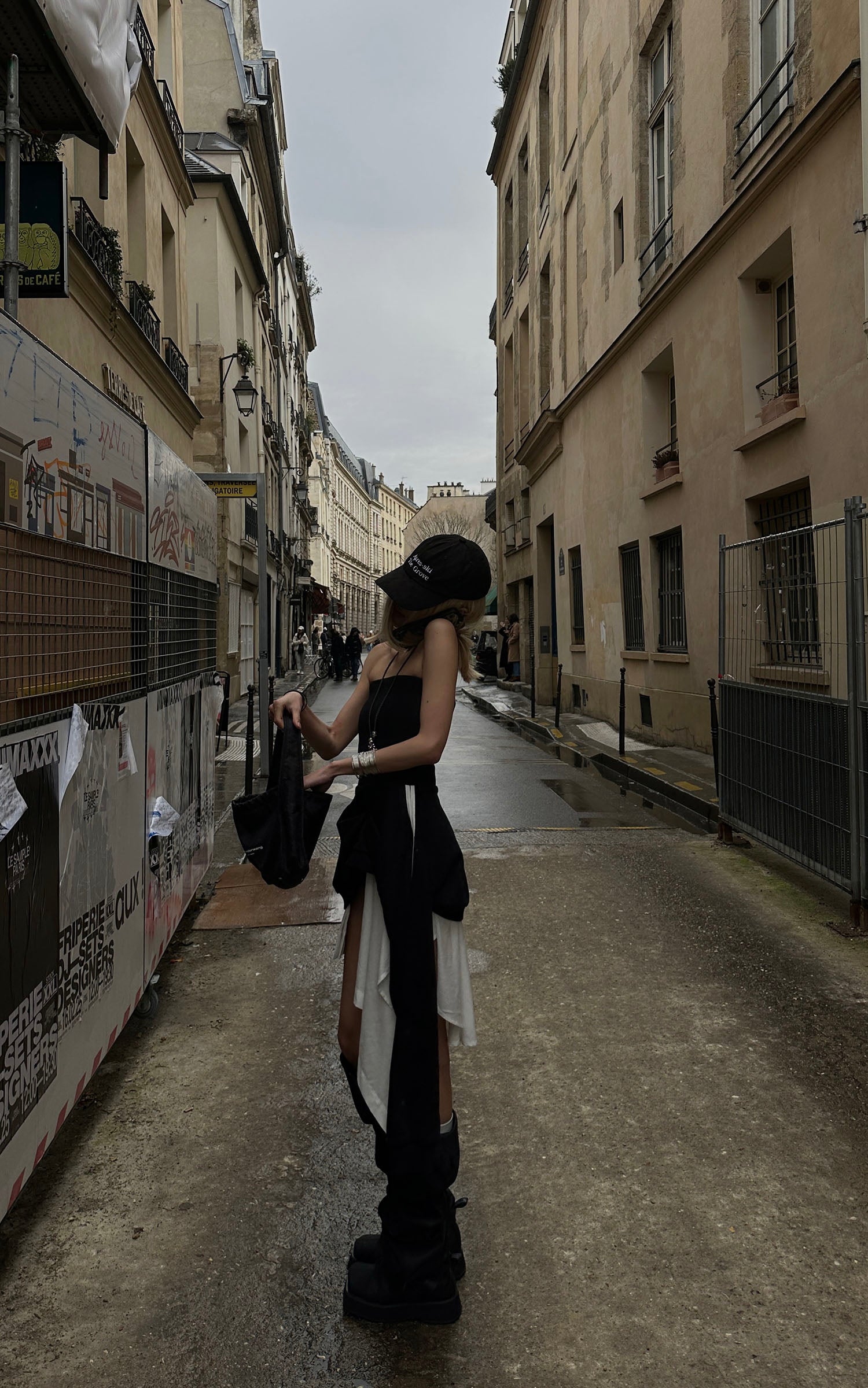 WARDEN EDGE Asymmetric Tube Dress - PINKPARKS