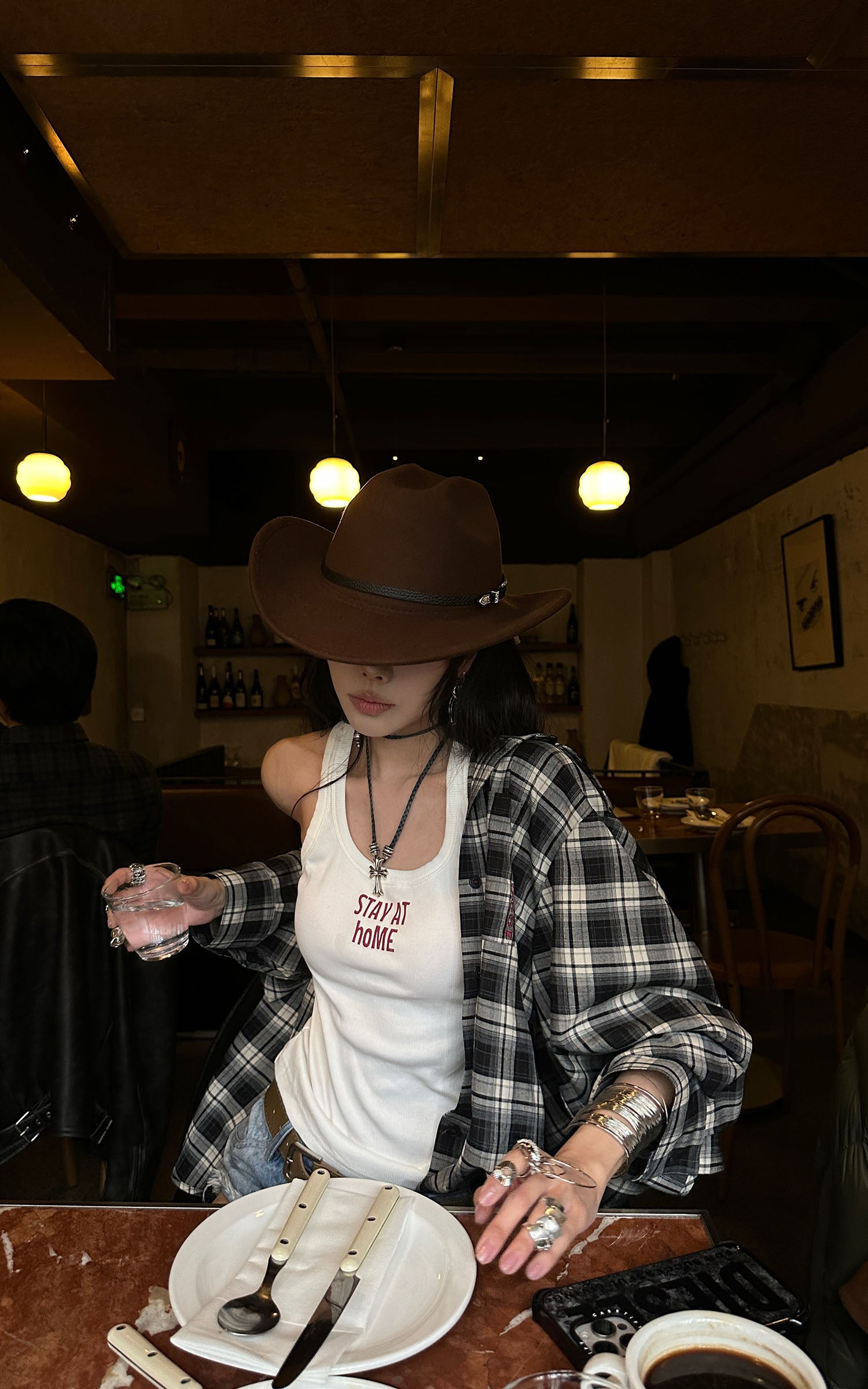 WARDEN EDGE Deconstructed Plaid Shirt - PINKPARKS