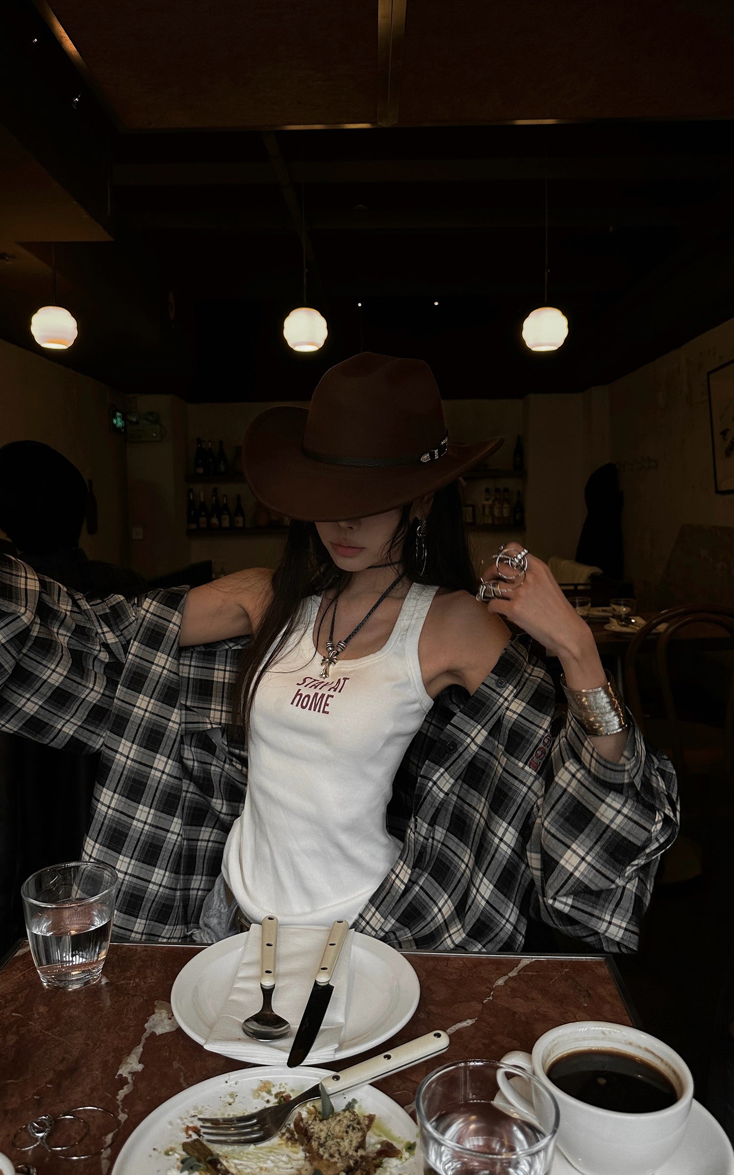 WARDEN EDGE Deconstructed Plaid Shirt - PINKPARKS