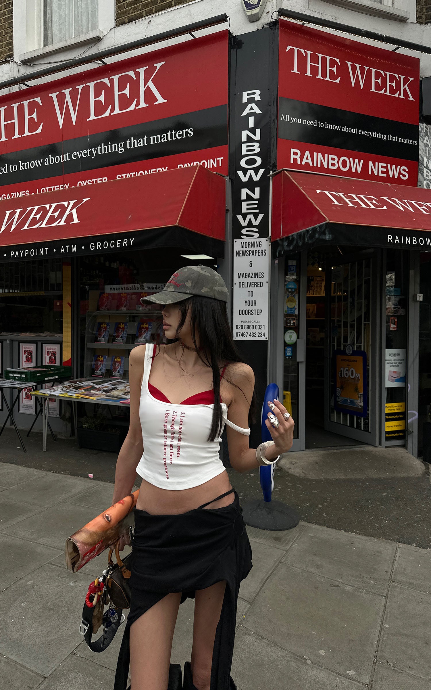 WARDEN EDGE Two-Piece Layered Tank &amp; Bralette Set - PINKPARKS