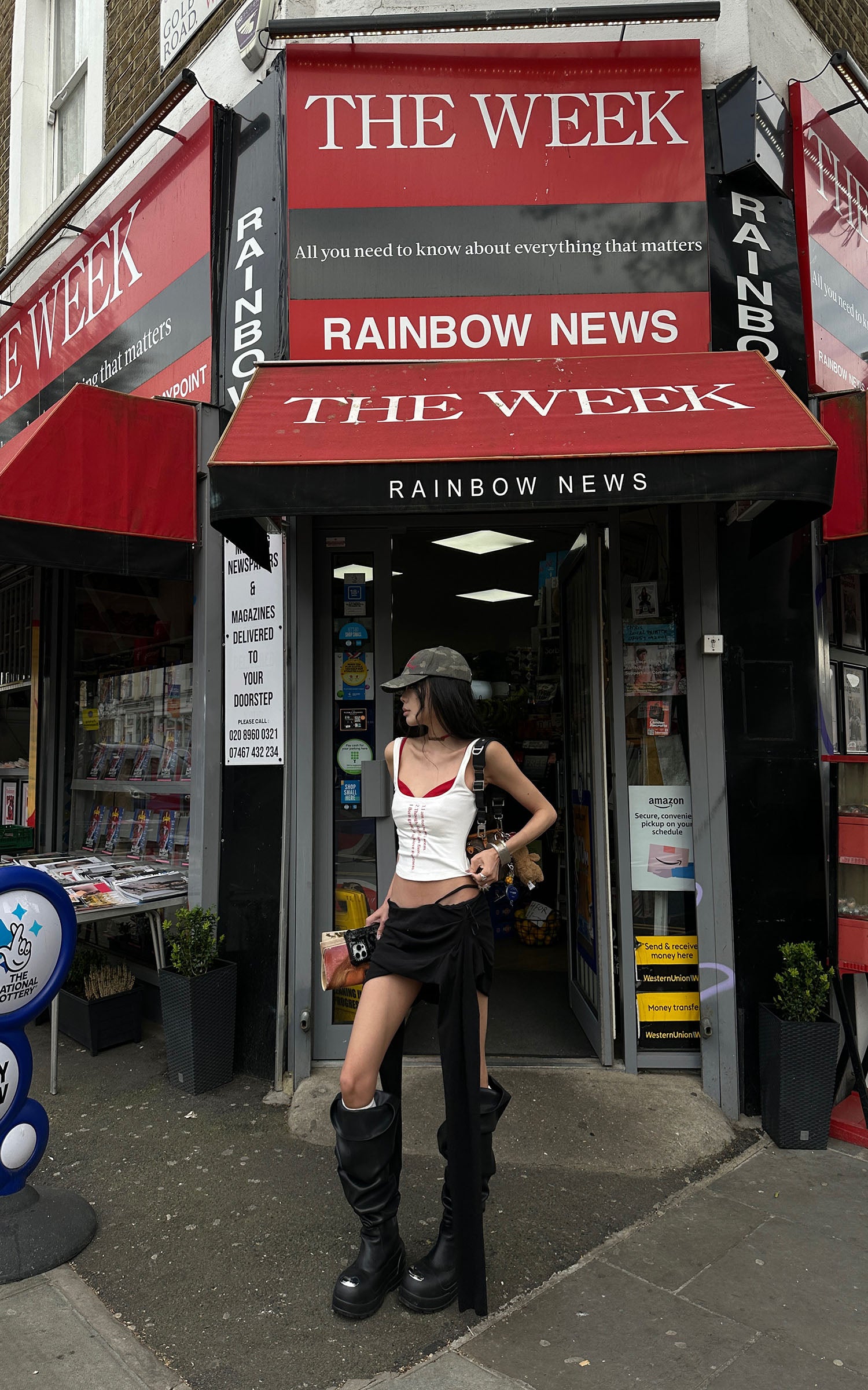 WARDEN EDGE Two-Piece Layered Tank &amp; Bralette Set - PINKPARKS