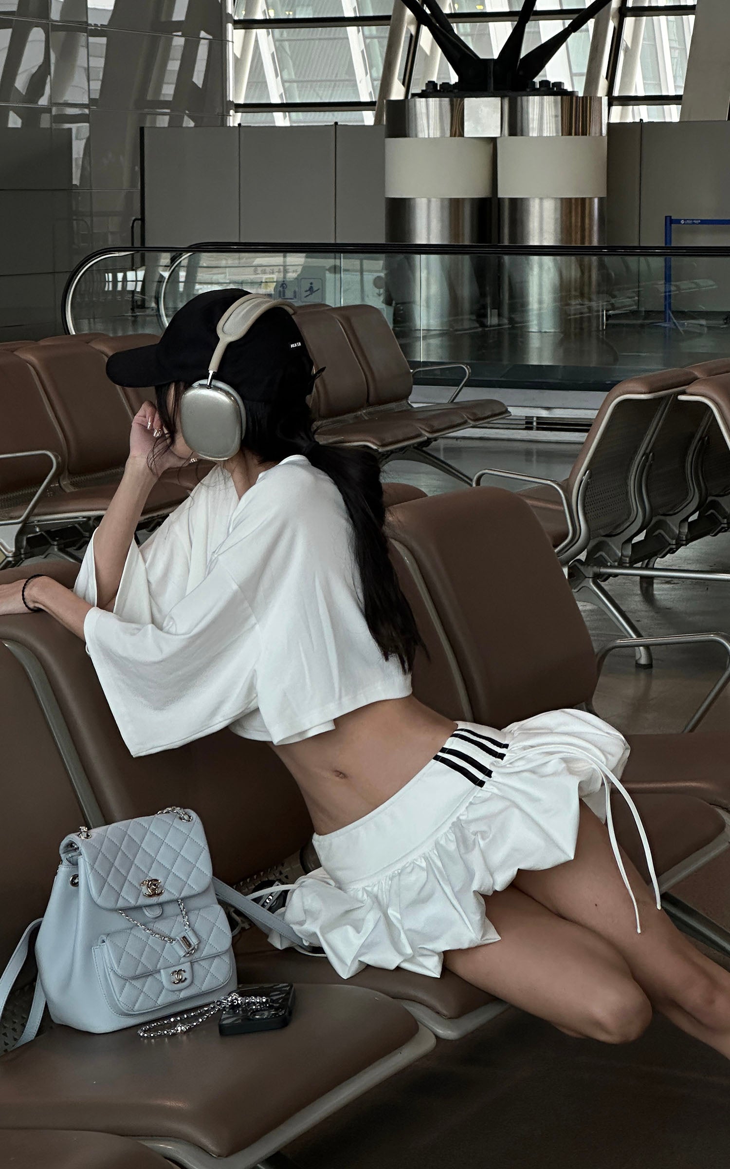 WARDEN EDGE Ruched Bubble Mini Skirt - PINKPARKS