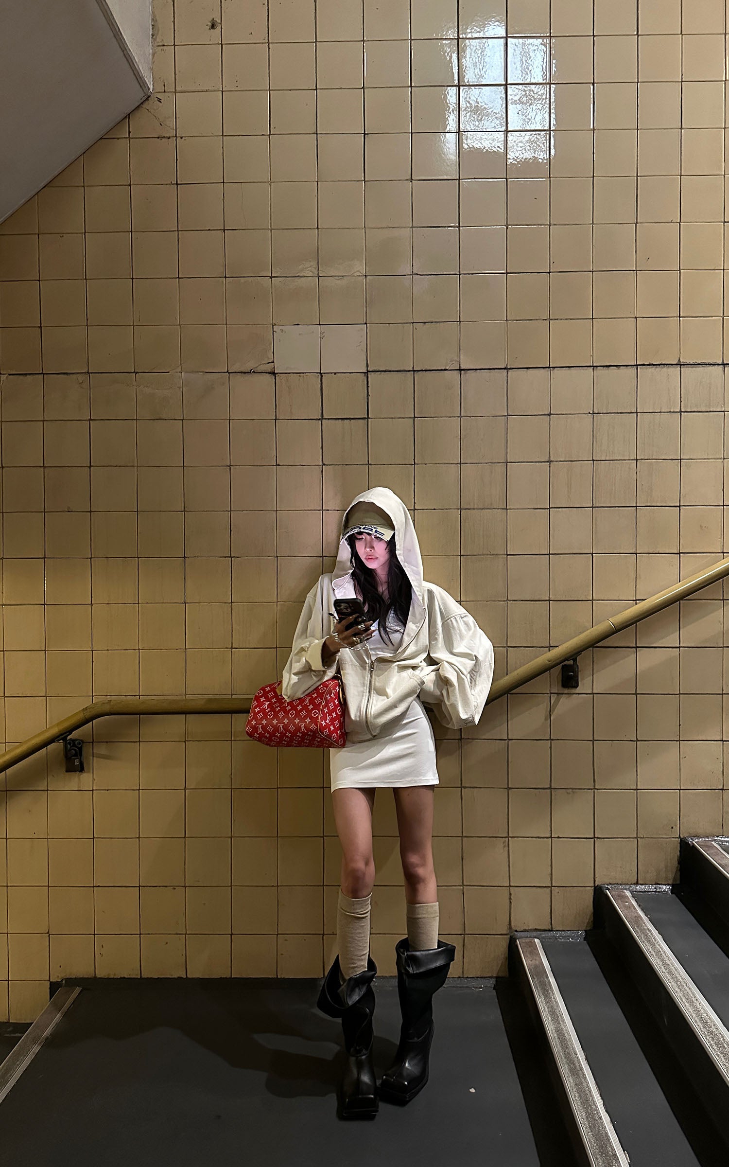 WARDEN EDGE Ribbed Bodycon Tank Dress - PINKPARKS