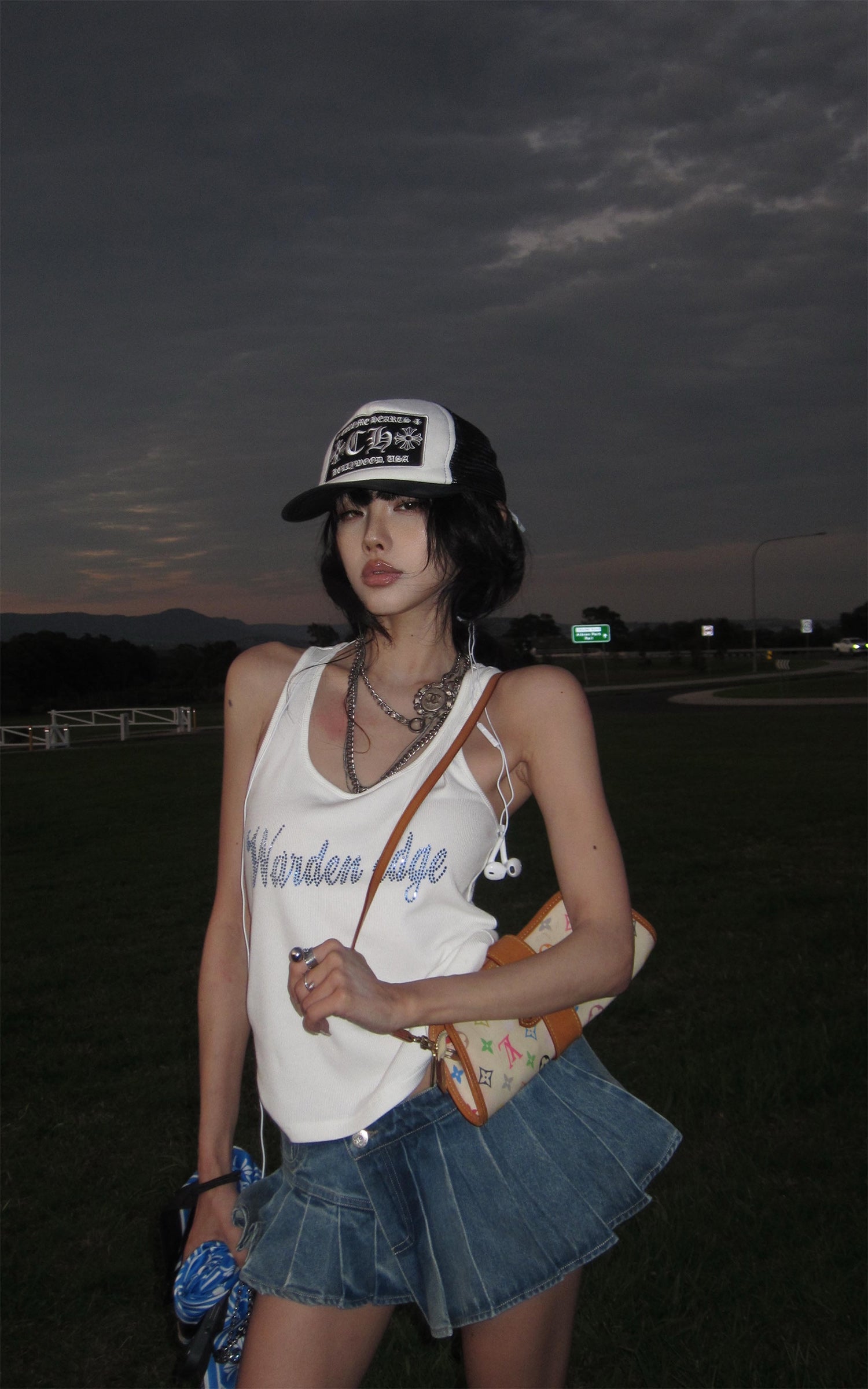 WARDEN EDGE Ribbed Cotton Slim Racer Tank Top - PINKPARKS