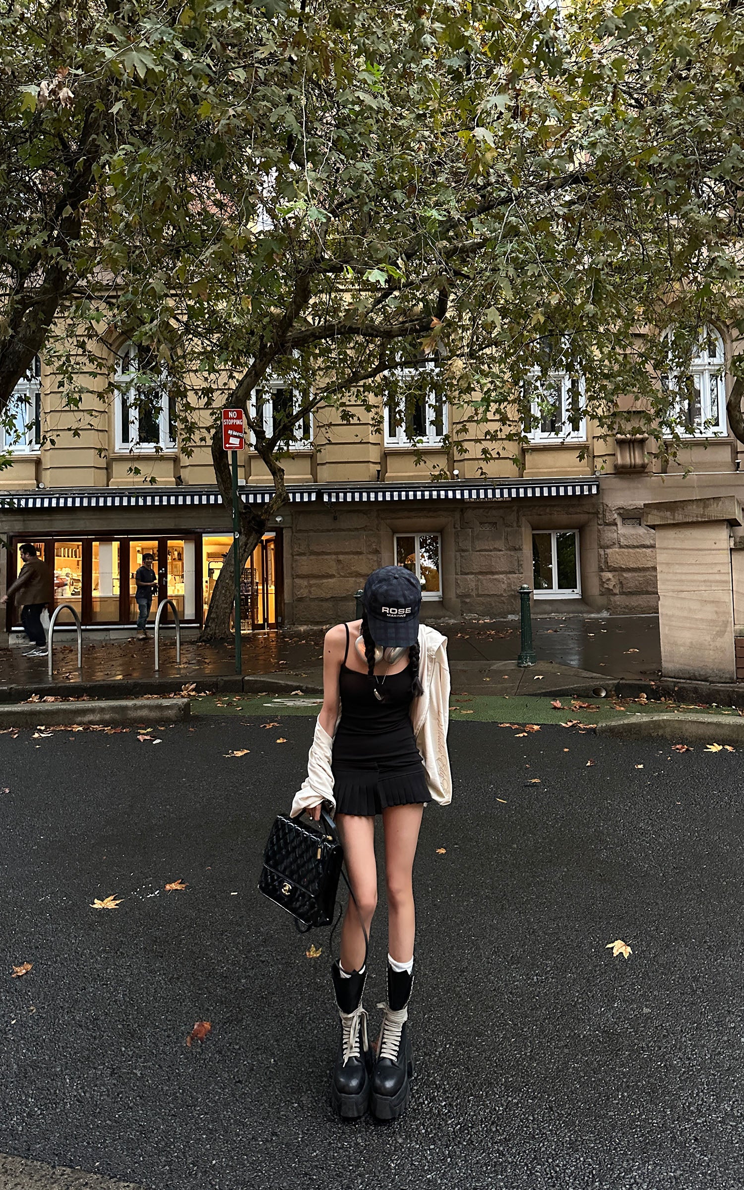 WARDEN EDGE Asym Pleated Rib Knit Mini Dress - PINKPARKS