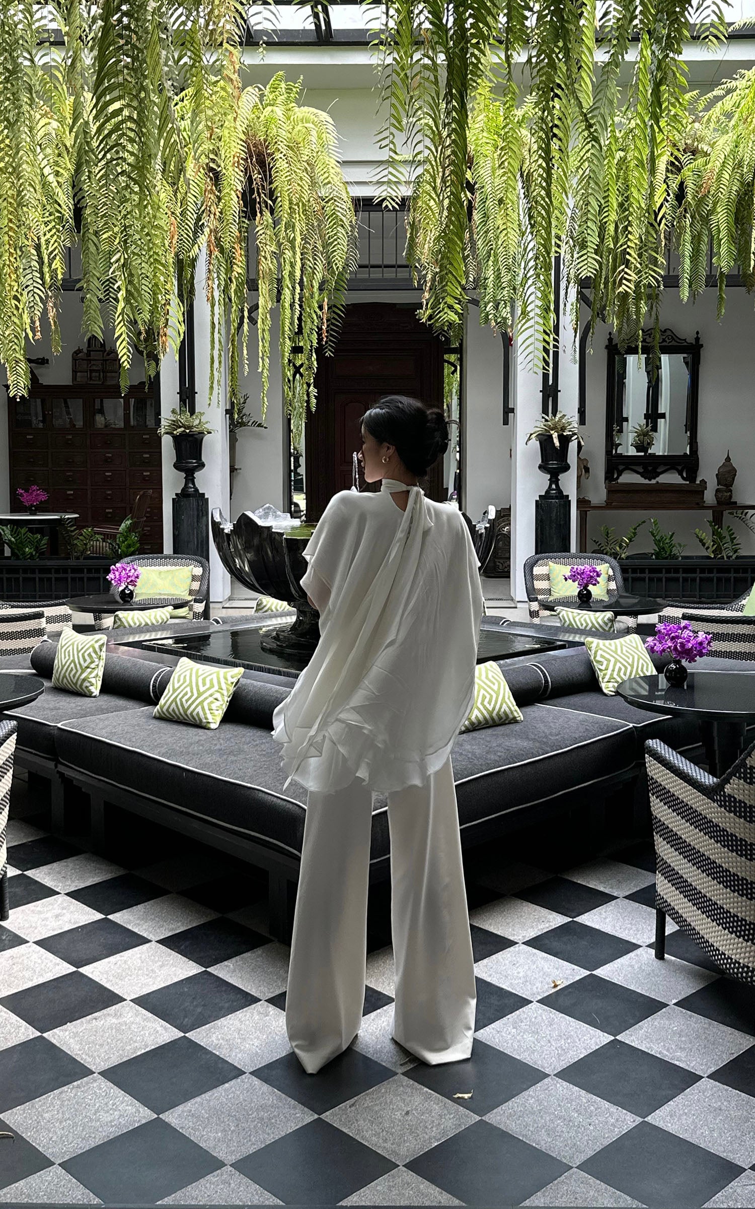 ROVENTE High-Waisted Wide-Leg Pants - PINKPARKS