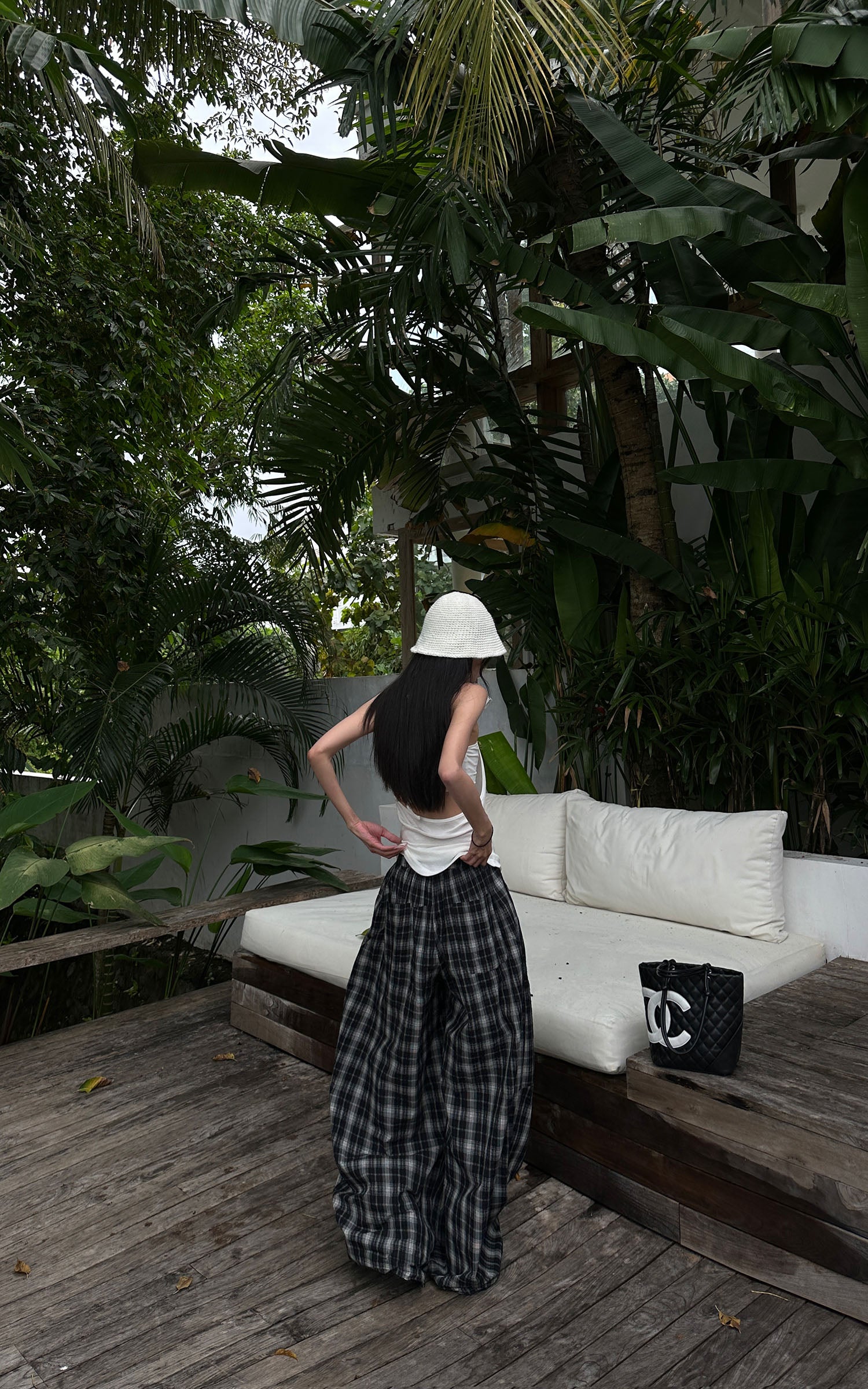 WARDEN EDGE Halter Neck Layered Crop Top Set - PINKPARKS