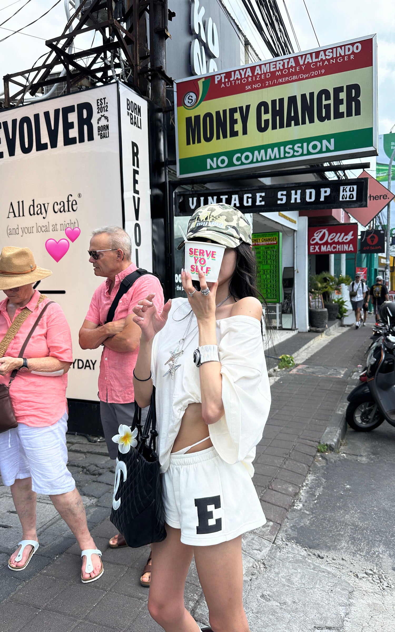 WARDEN EDGE Low Waist Layered Shorts with Bold Letter Patch - PINKPARKS