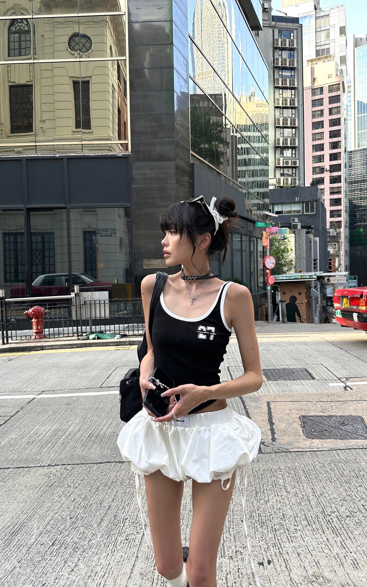 WARDEN EDGE Balloon Shorts with Lace Insets and Adjustable Drawcords - PINKPARKS